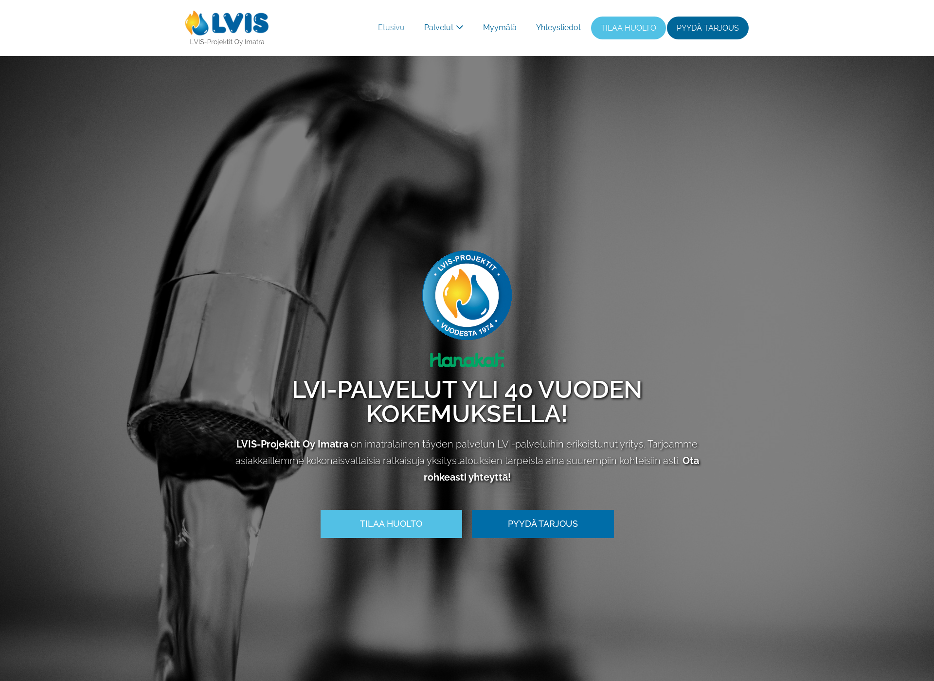 Screenshot for lvis-projektit.fi