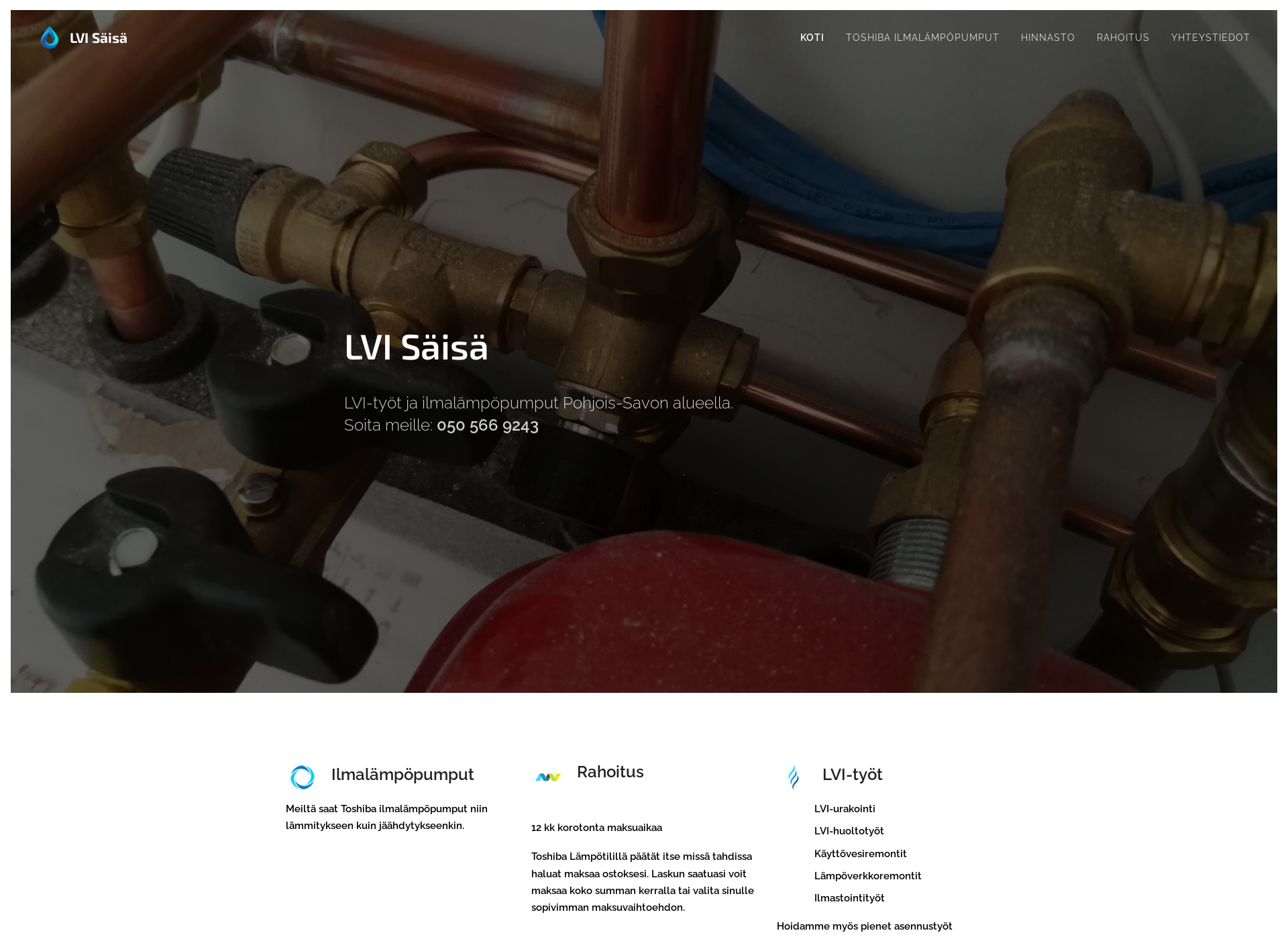 Screenshot for lvisaisa.fi