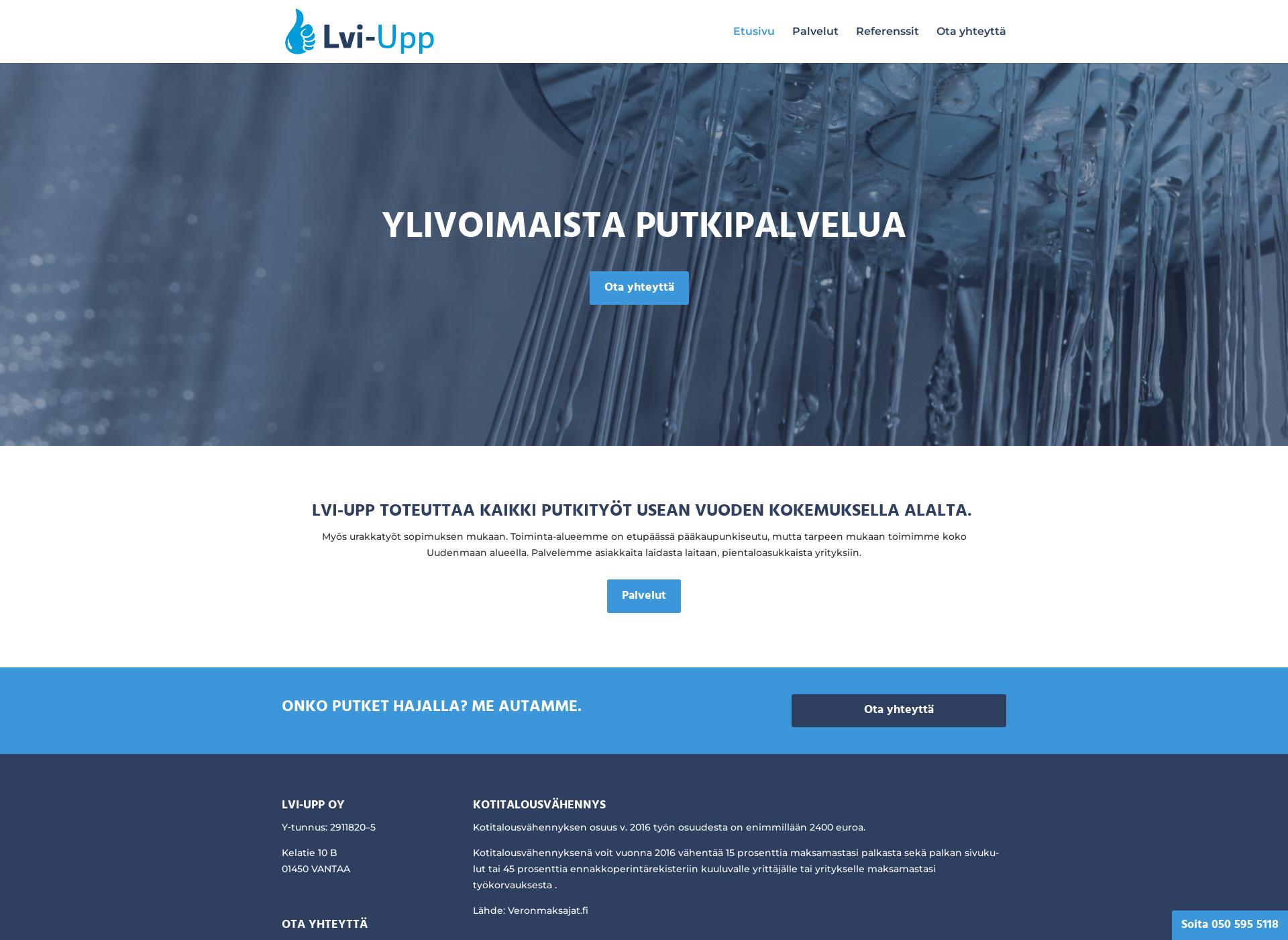 Screenshot for lviupp.fi