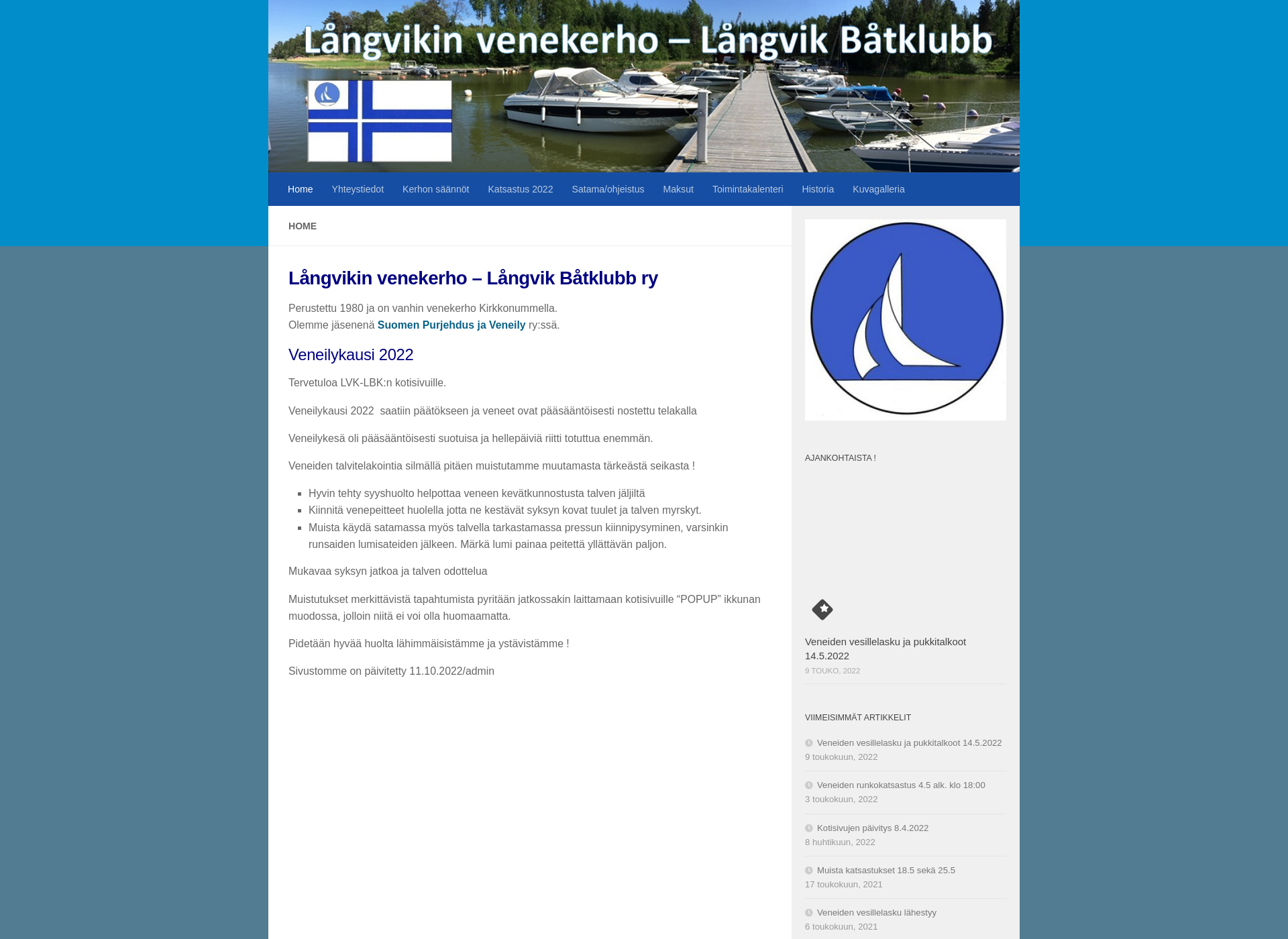 Skärmdump för lvk-lbk.fi