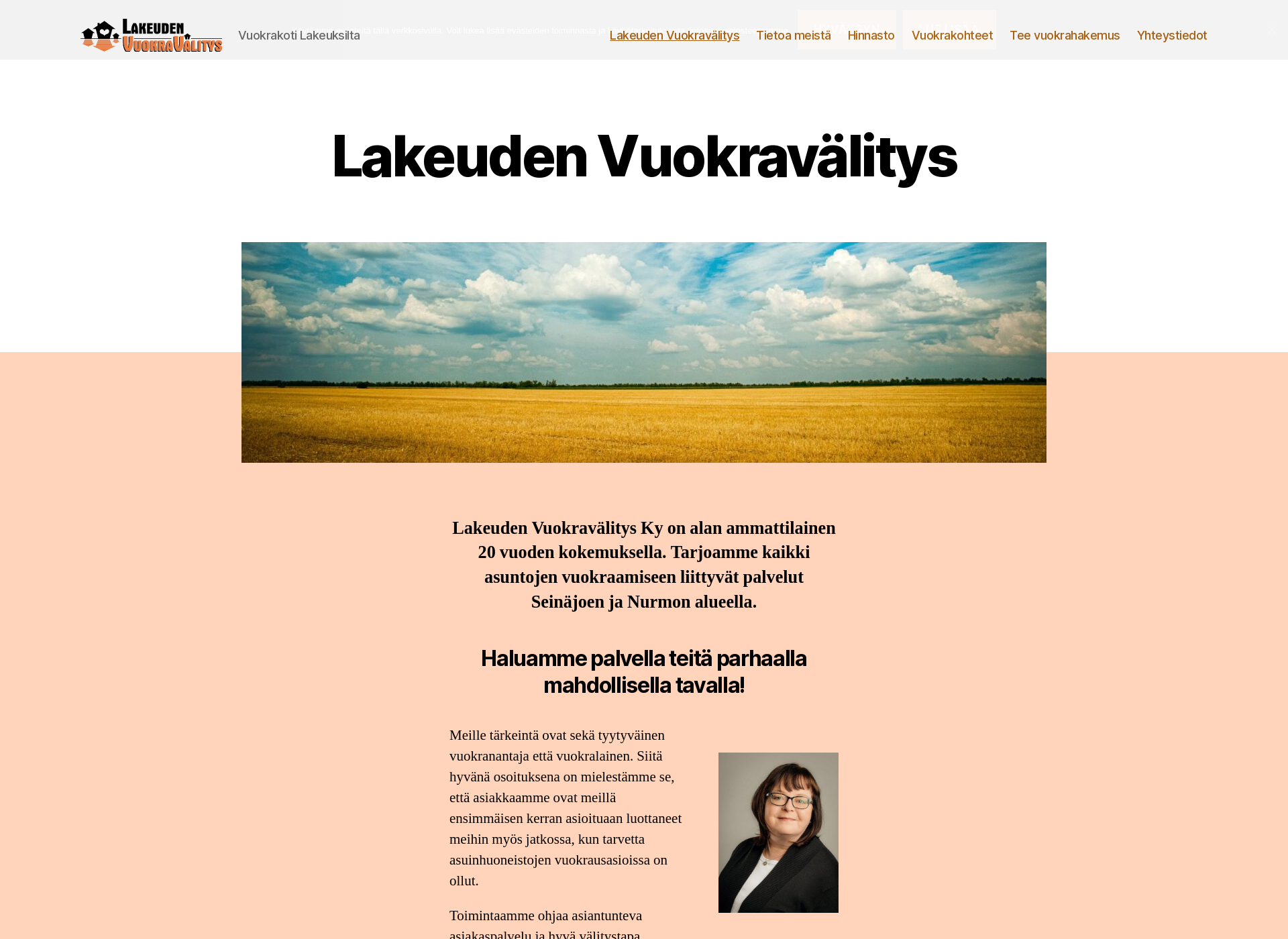 Skärmdump för lvv.fi