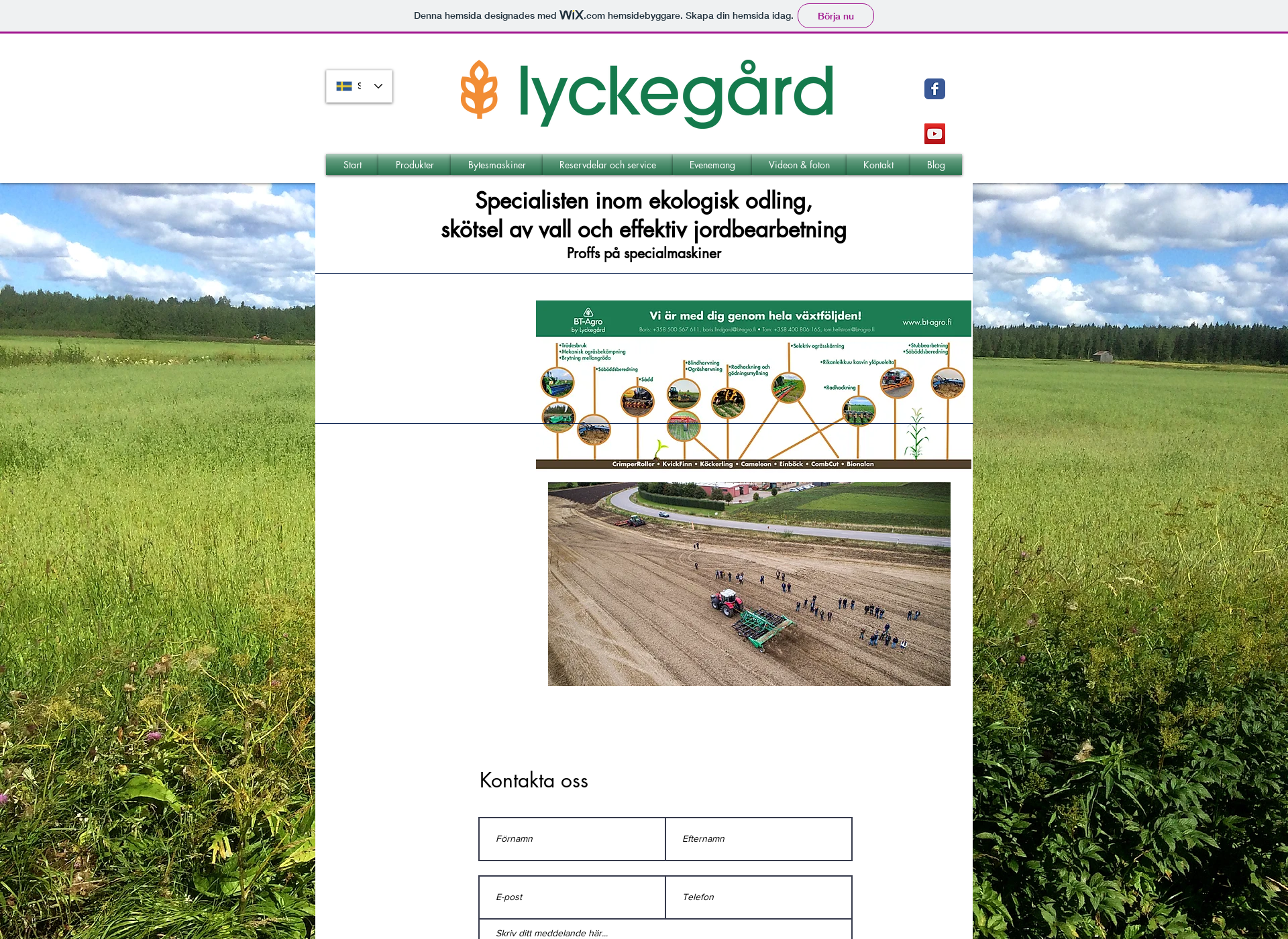 Screenshot for lyckegard.fi