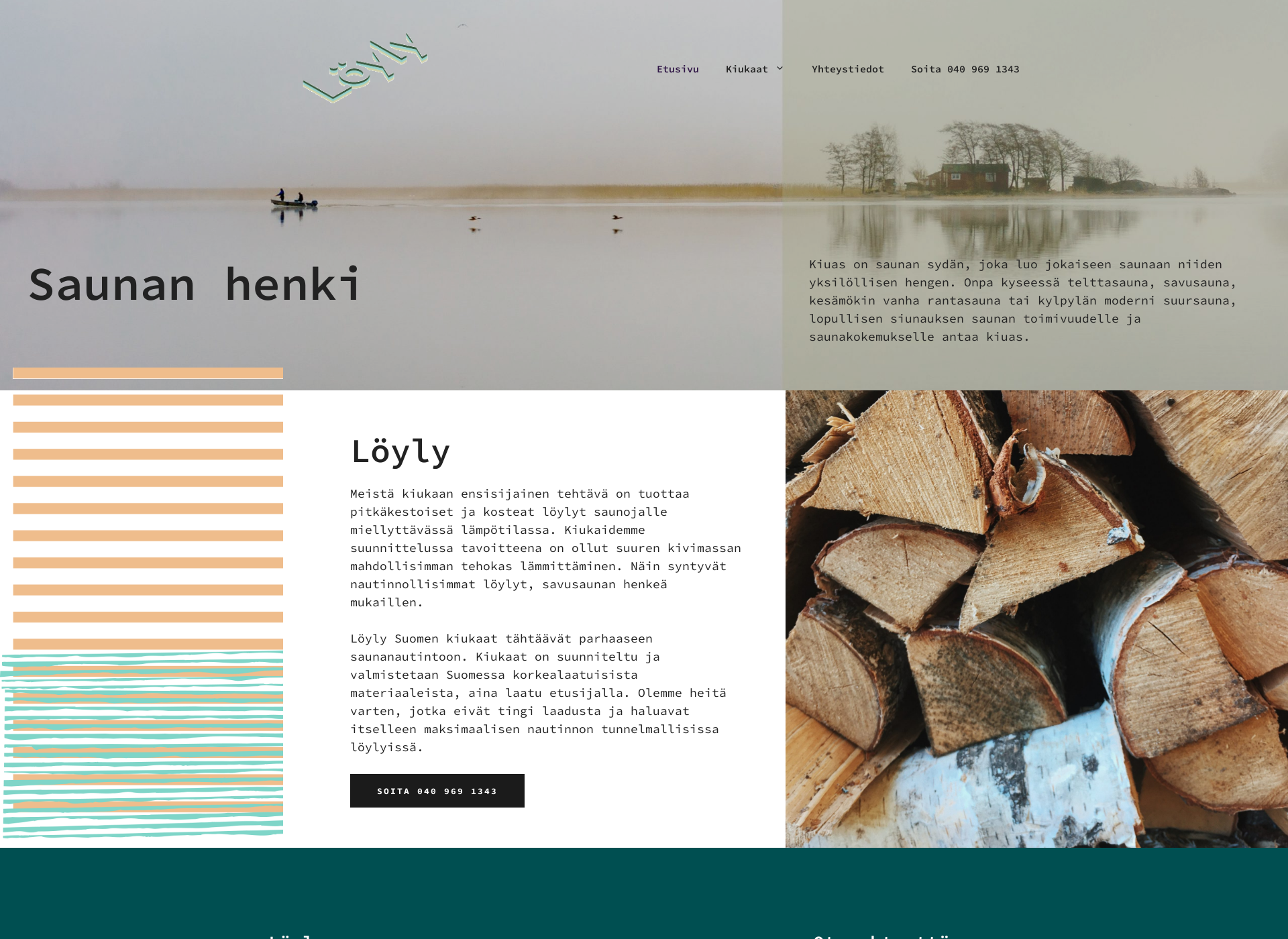 Screenshot for löyly.fi
