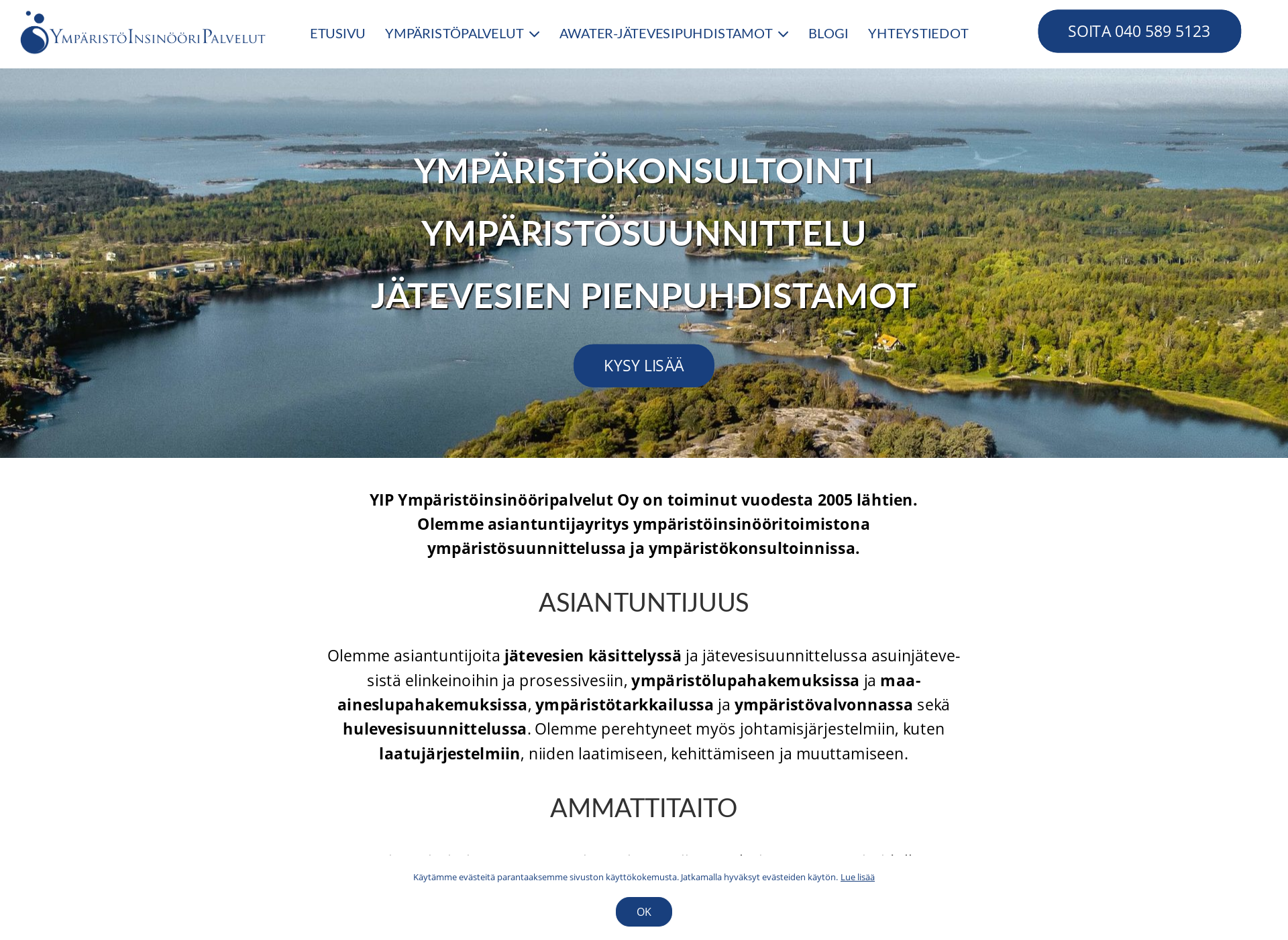 Screenshot for maa-aineslupa.fi