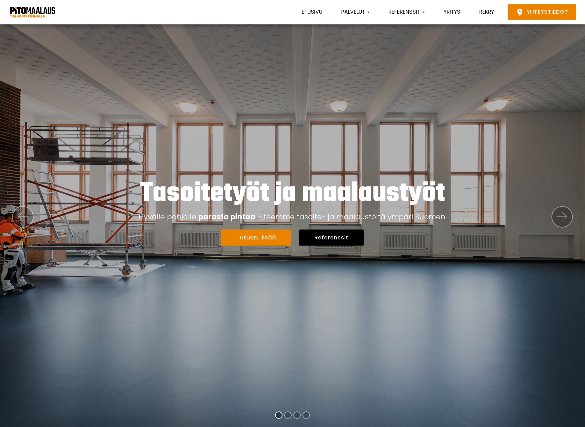 Screenshot for maalaushovi.fi