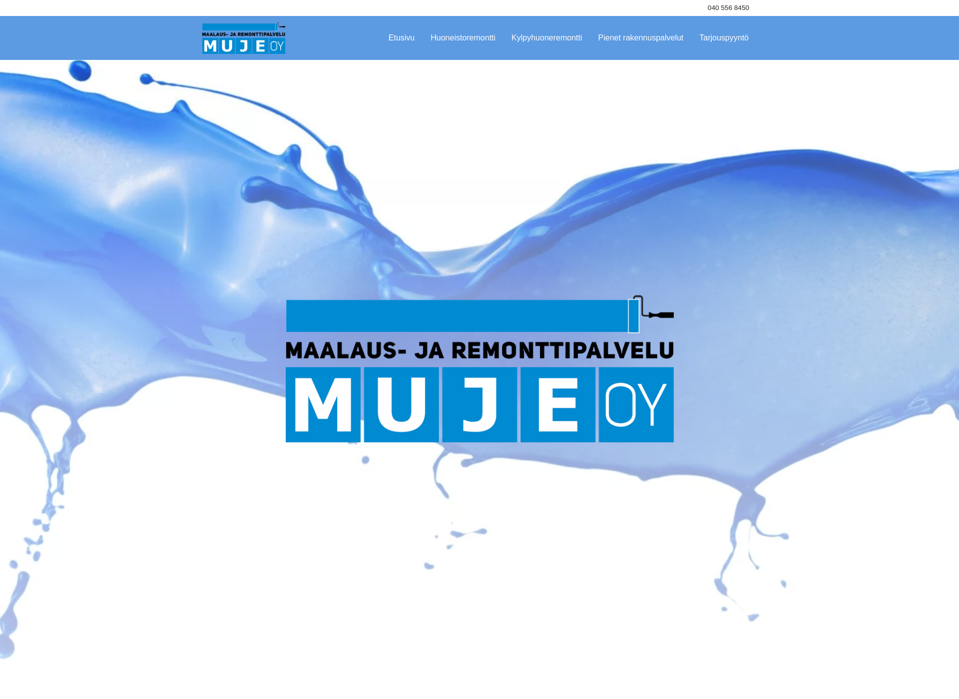 Screenshot for maalausjaremonttijoensuu.fi