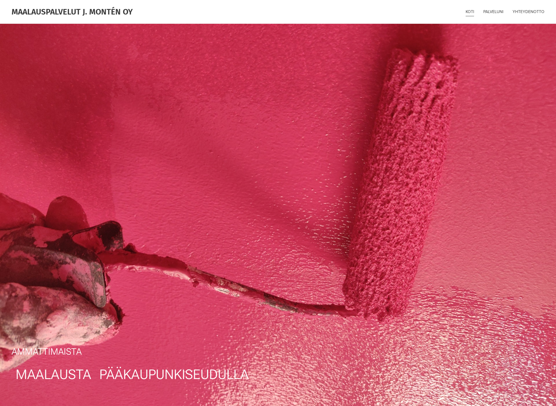 Screenshot for maalausmonten.fi
