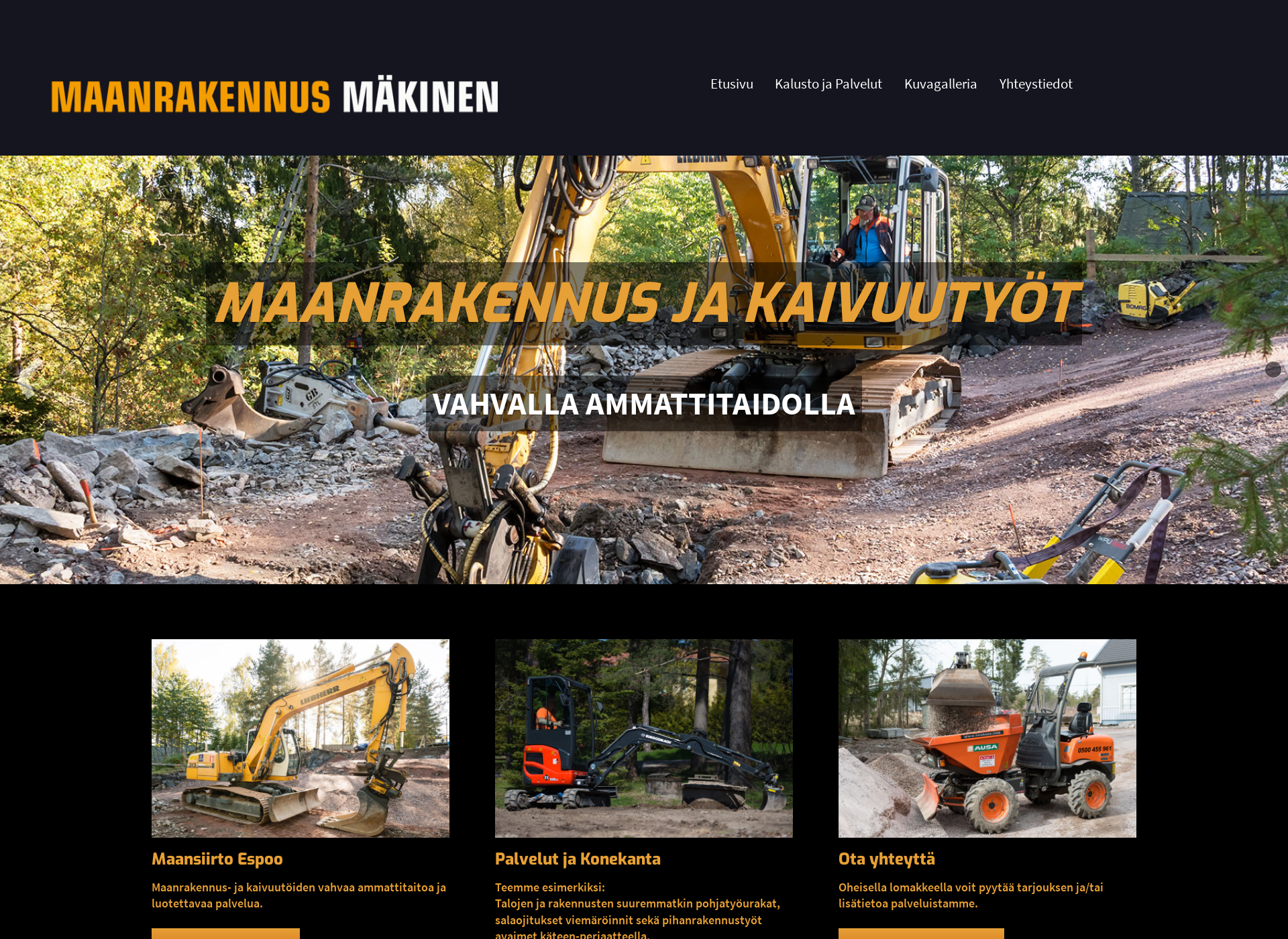 Screenshot for maansiirtoespoo.fi