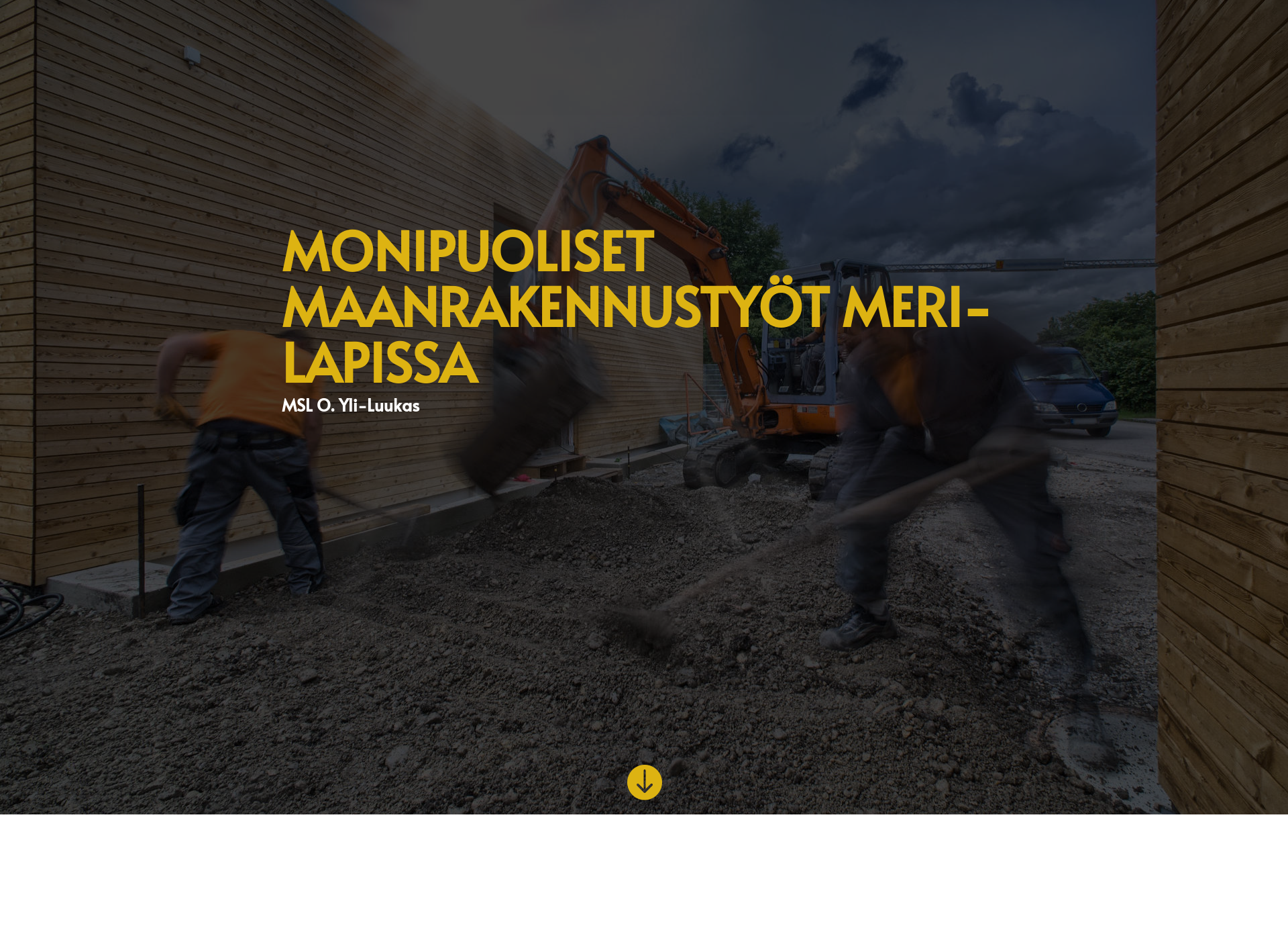 Skärmdump för maansiirtoliikeyliluukas.fi