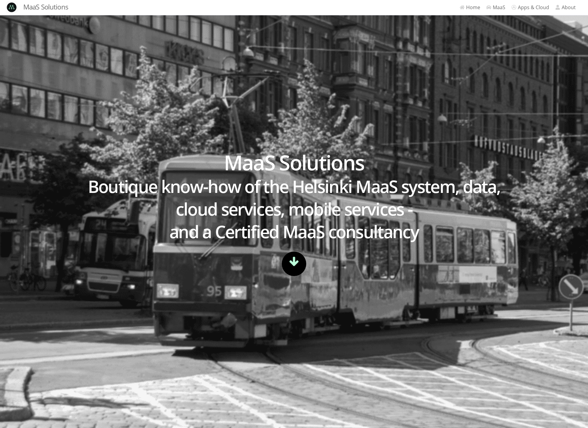 Screenshot for maas-solutions.fi