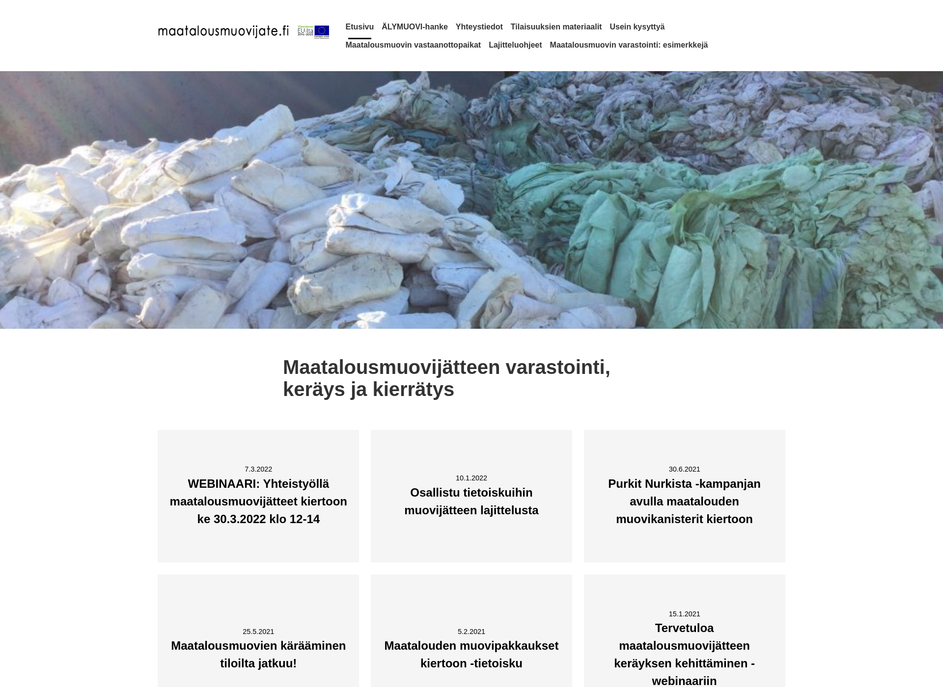 Screenshot for maatalousmuovijate.fi