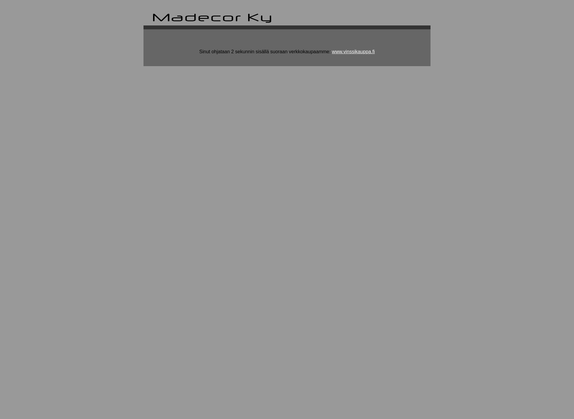 Screenshot for madecor.fi