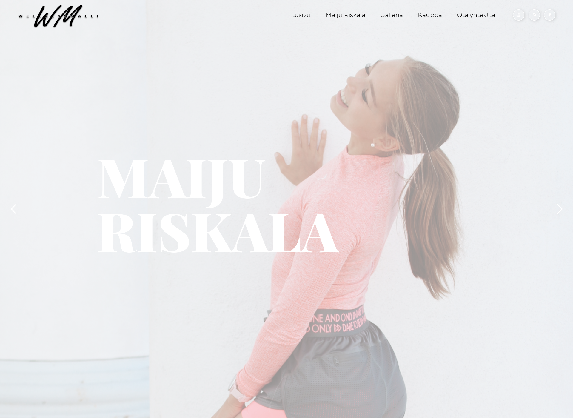 Skärmdump för maijuriskala.fi
