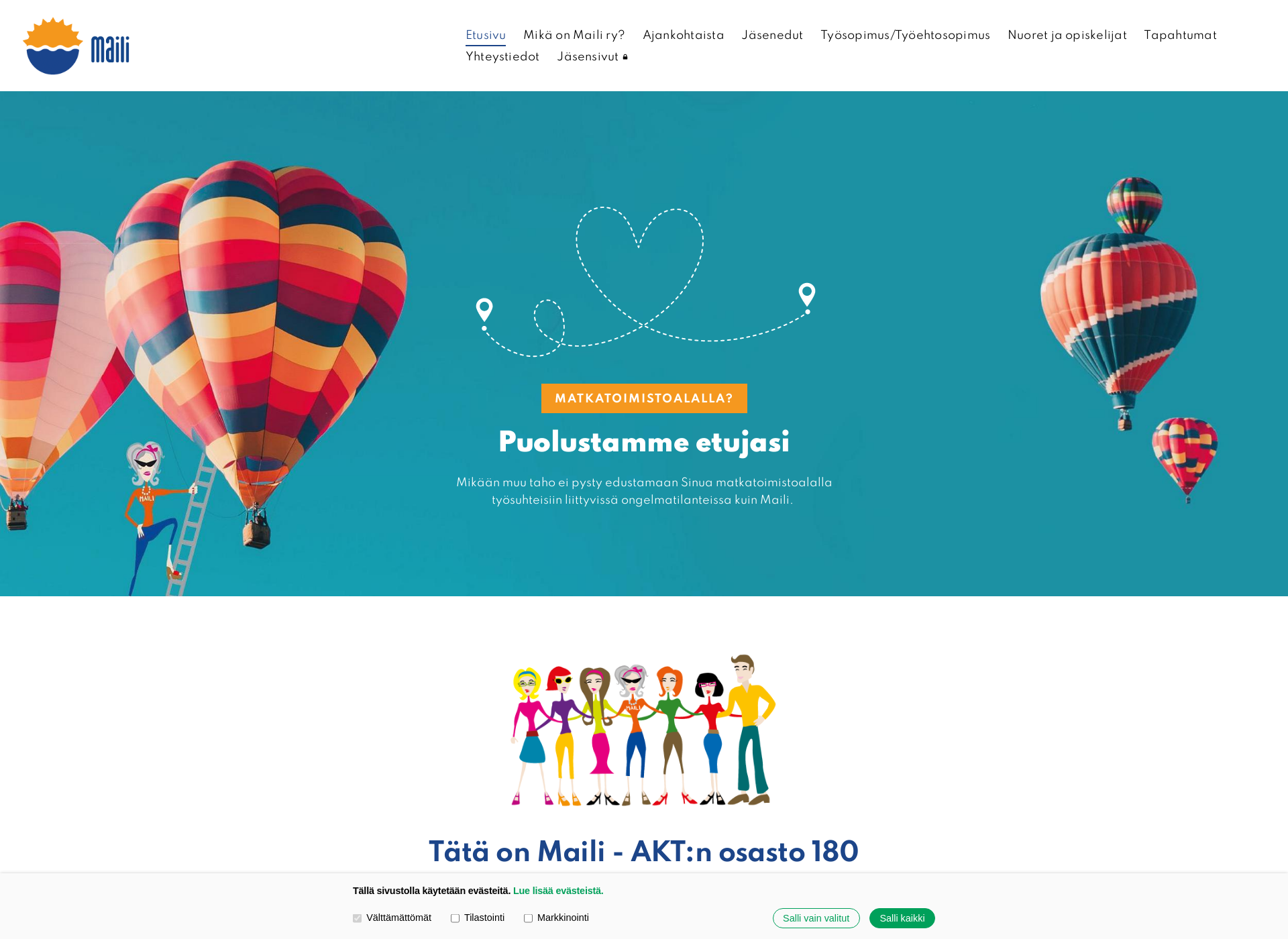 Screenshot for maili.fi