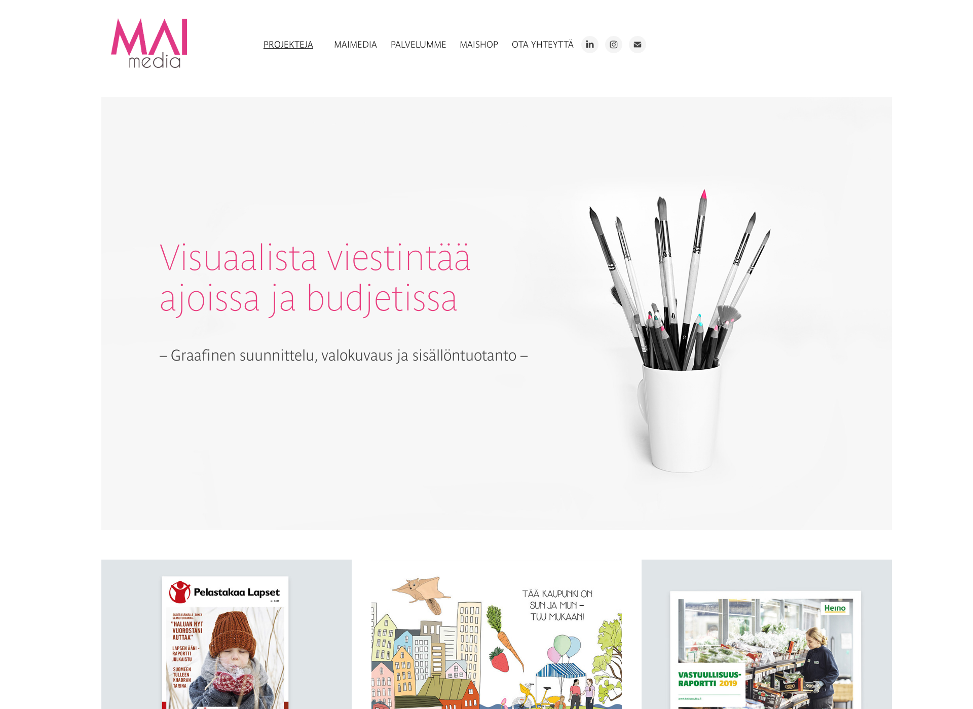 Screenshot for maimedia.fi