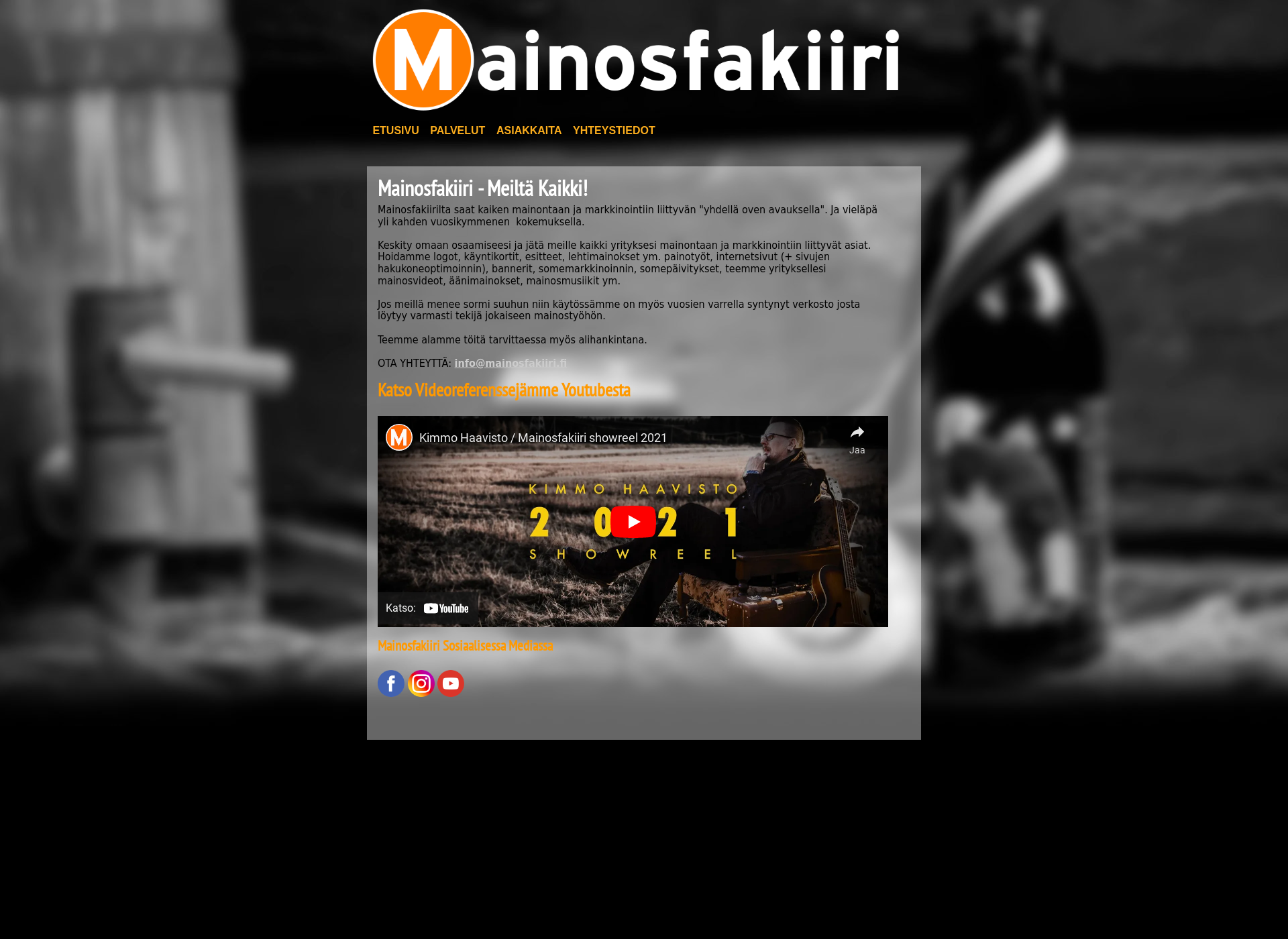 Screenshot for mainosfakiiri.fi