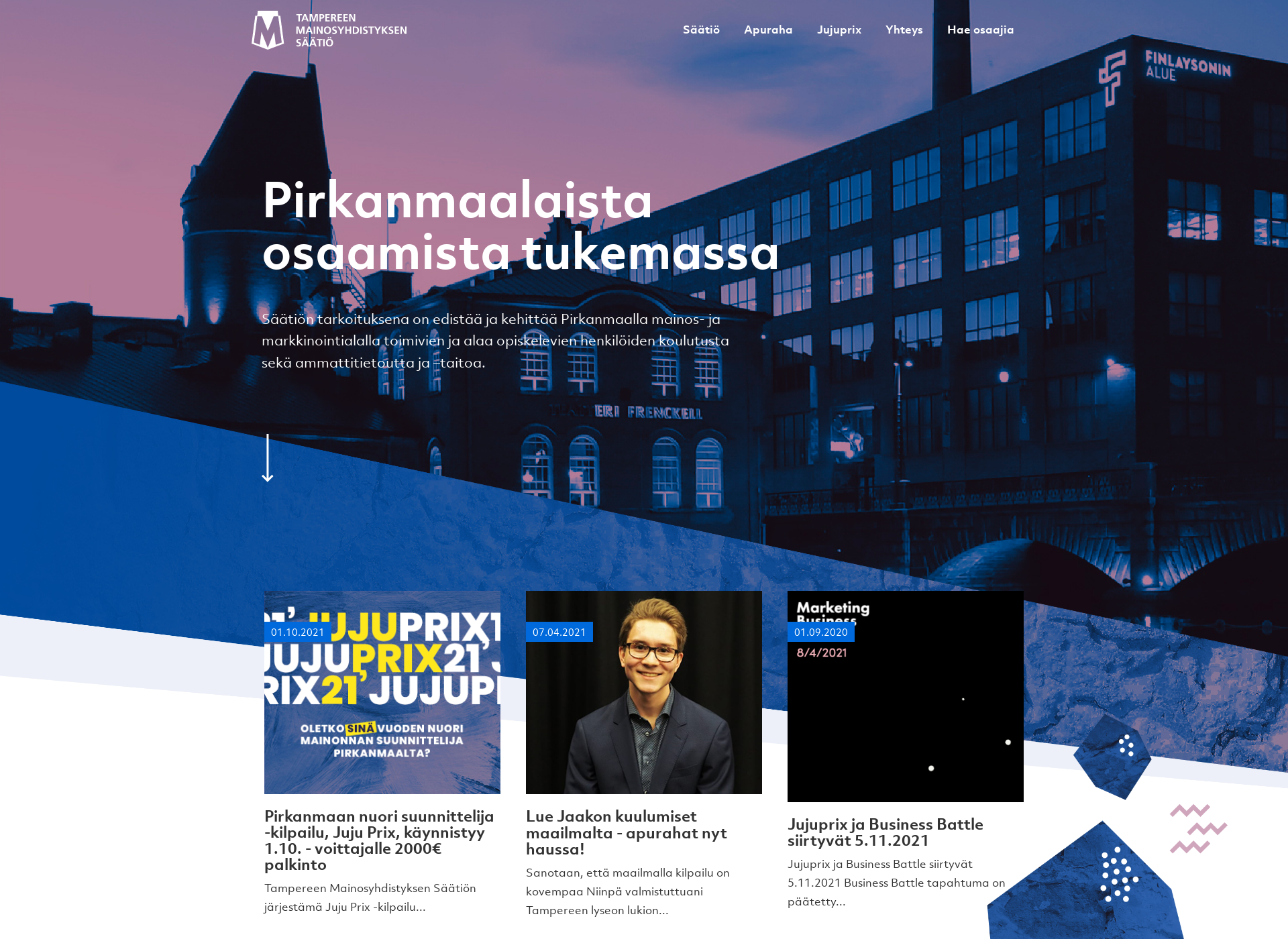 Screenshot for mainossaatio.fi