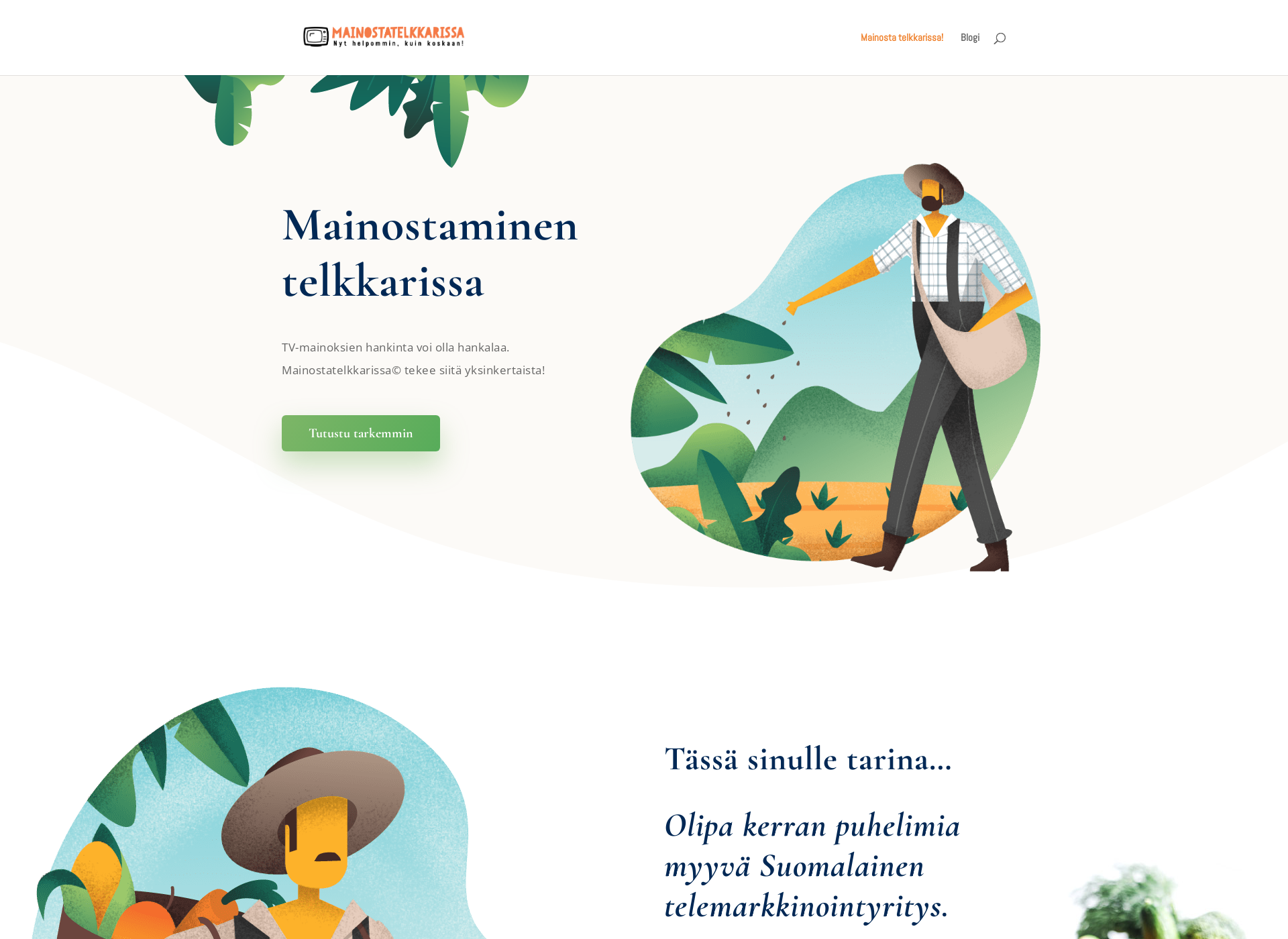 Näyttökuva mainostatelkkarissa.fi