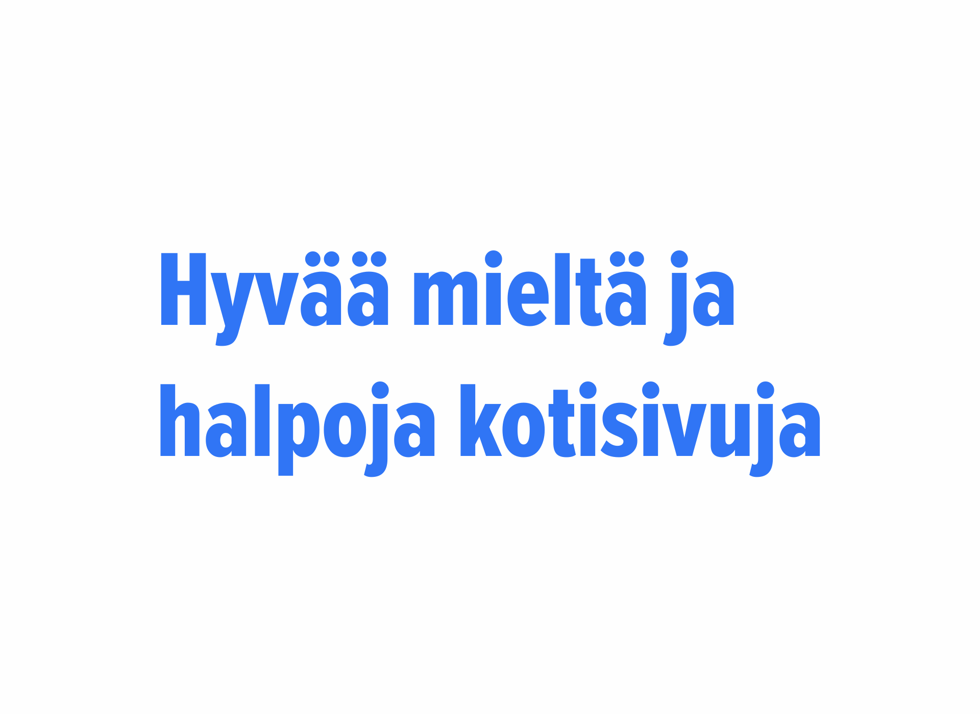 Näyttökuva mainostoimistoedullisetkotisivut.fi