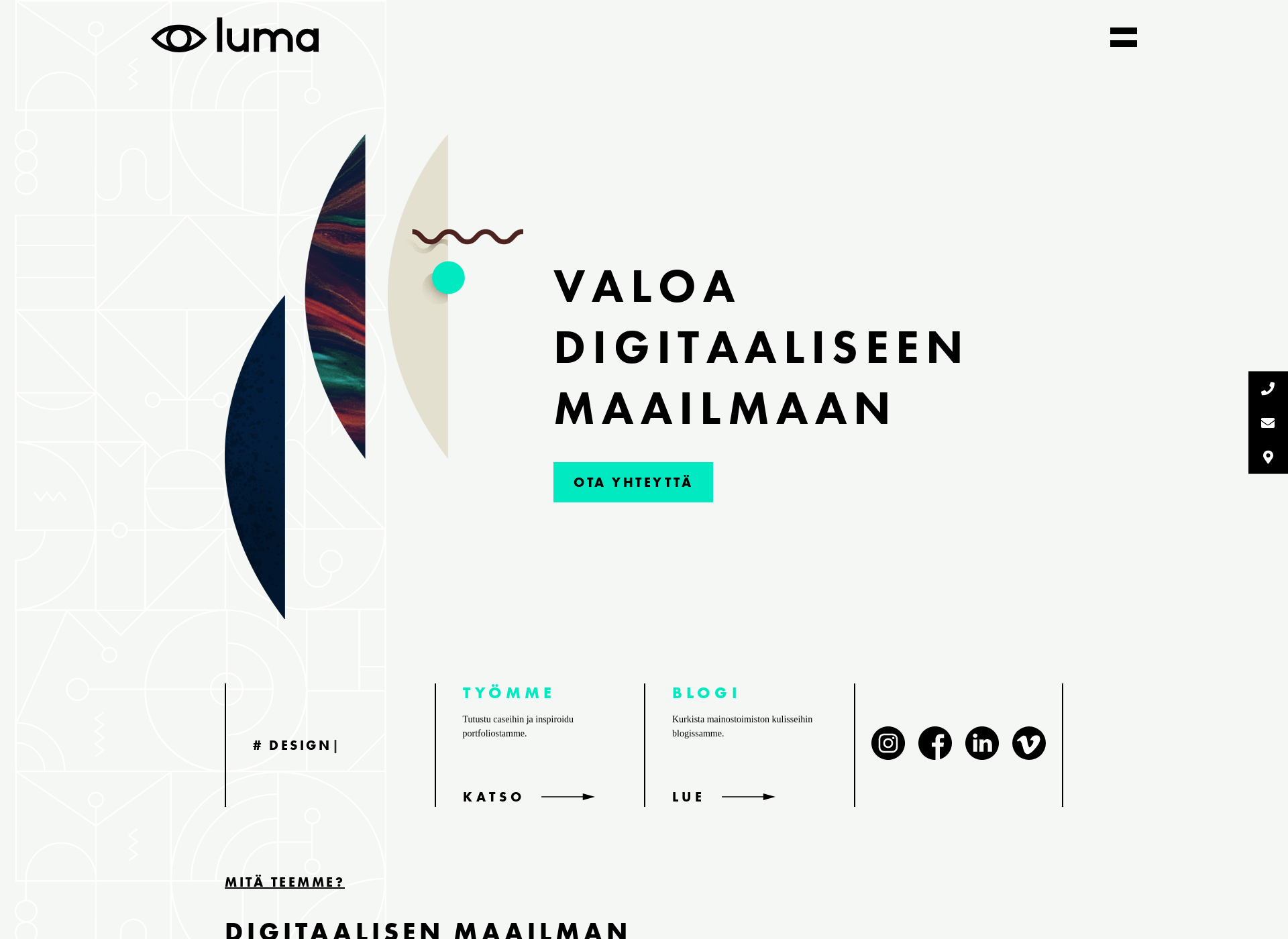 Screenshot for mainostoimistoluma.fi