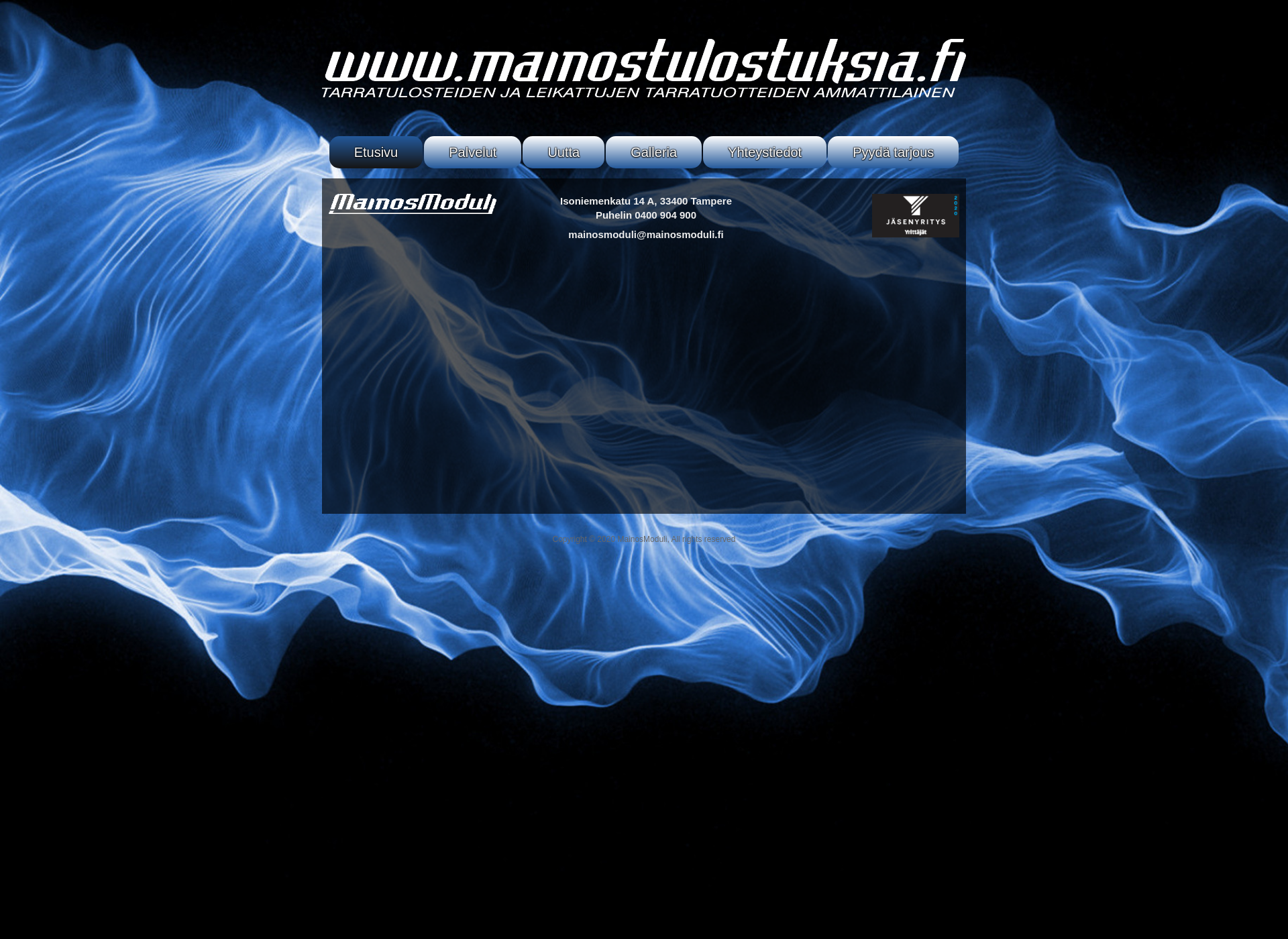 Screenshot for mainostulostuksia.fi
