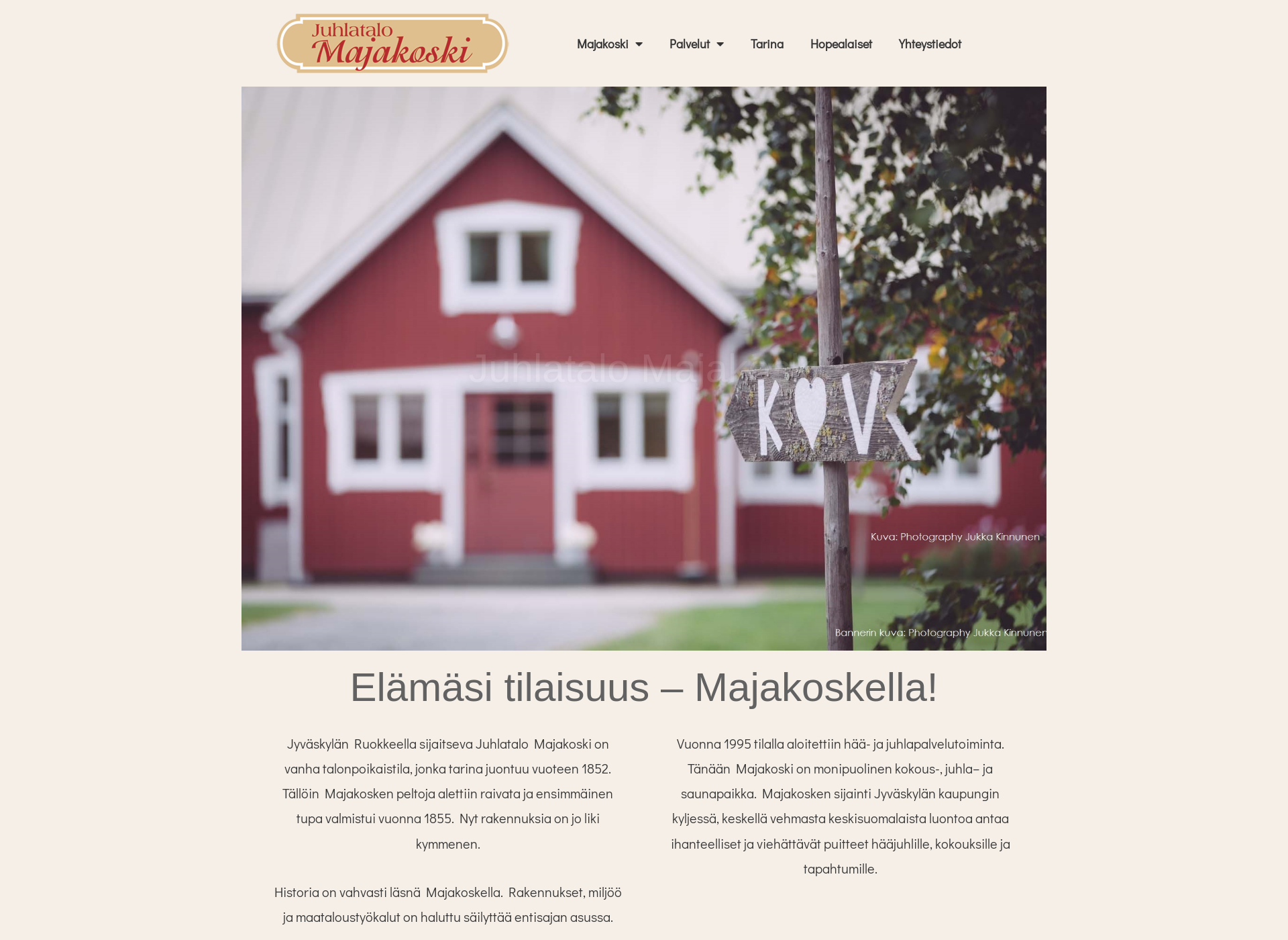 Screenshot for majakoski.fi