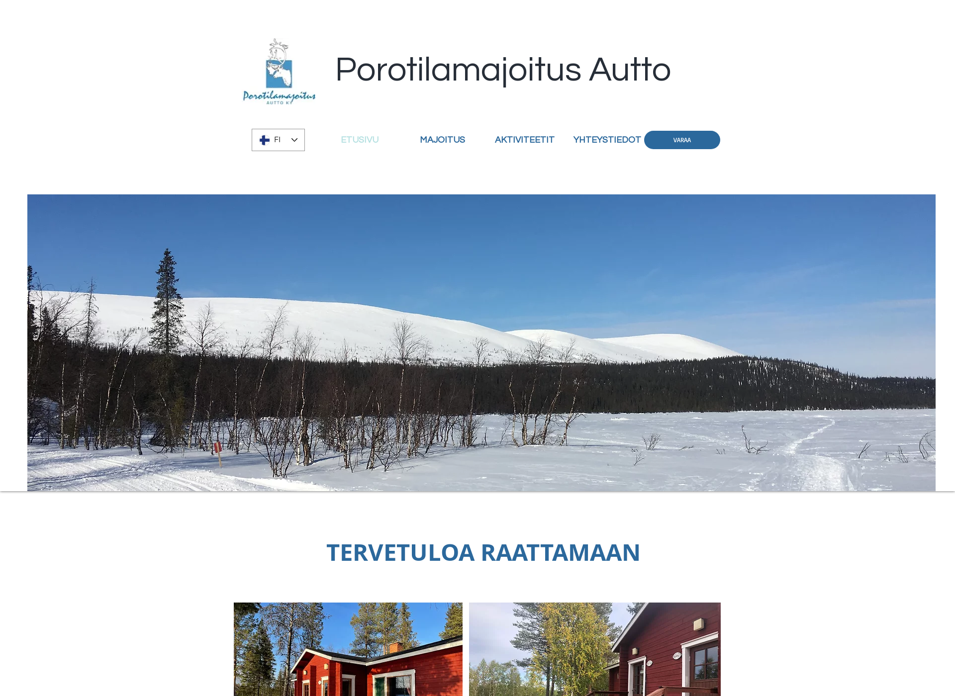 Screenshot for majoitusautto.fi