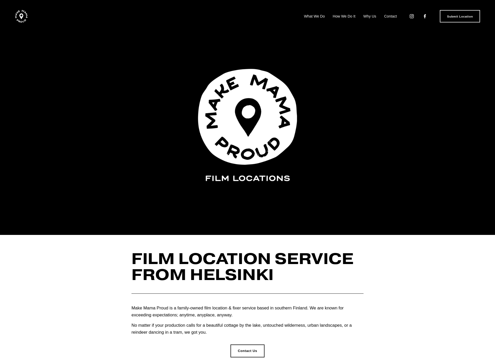 Screenshot for makemamaproud.fi