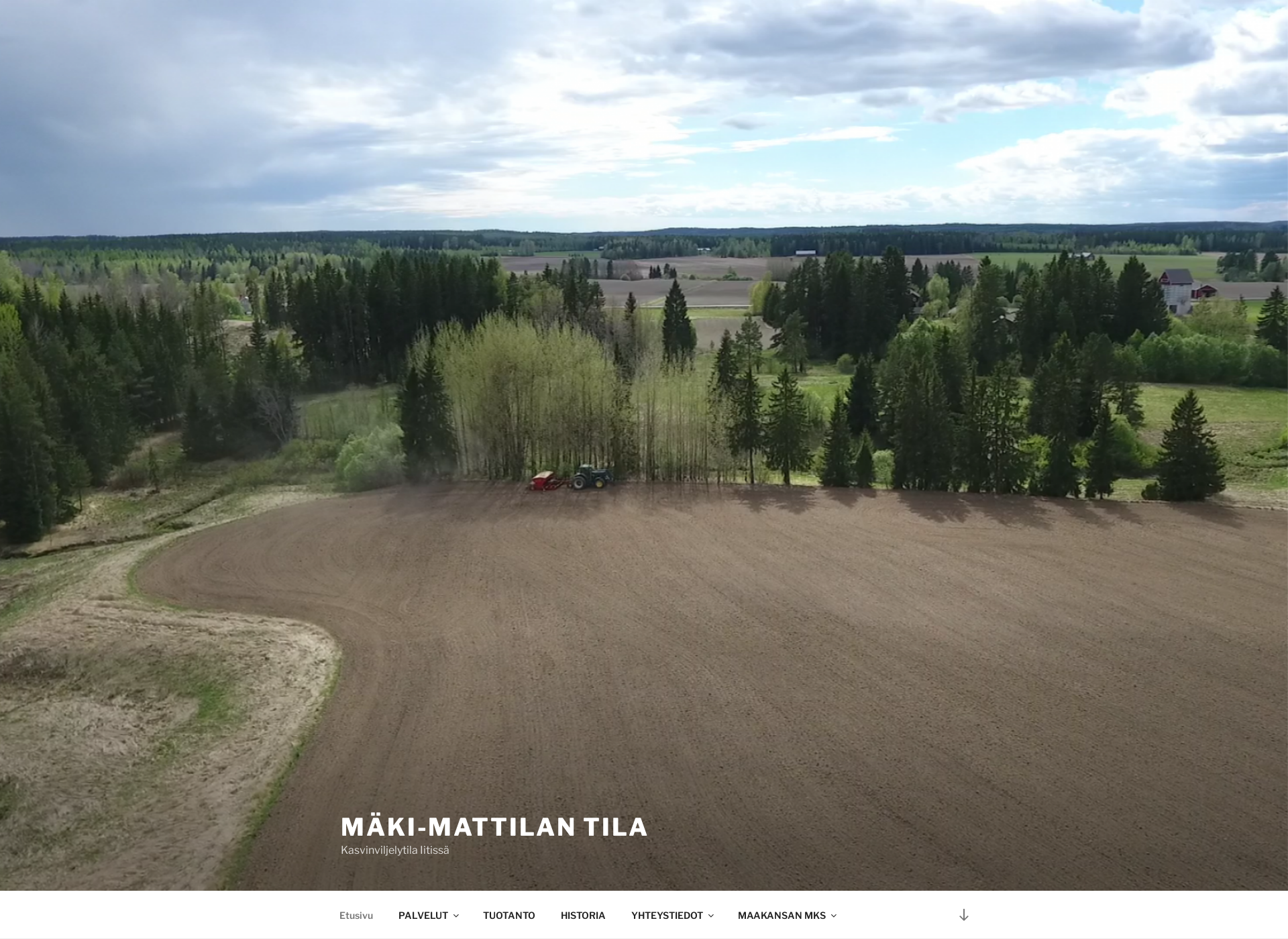 Screenshot for makimattilantila.fi
