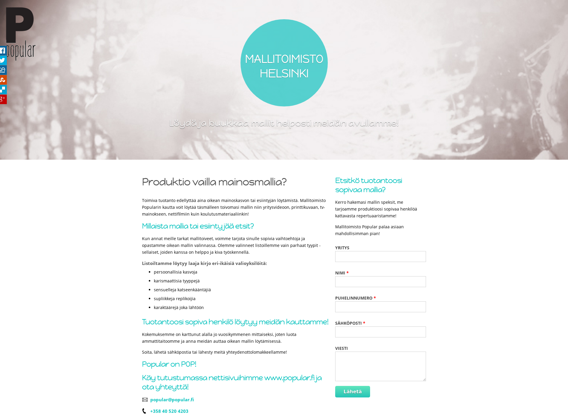 Screenshot for mallitoimistothelsinki.fi