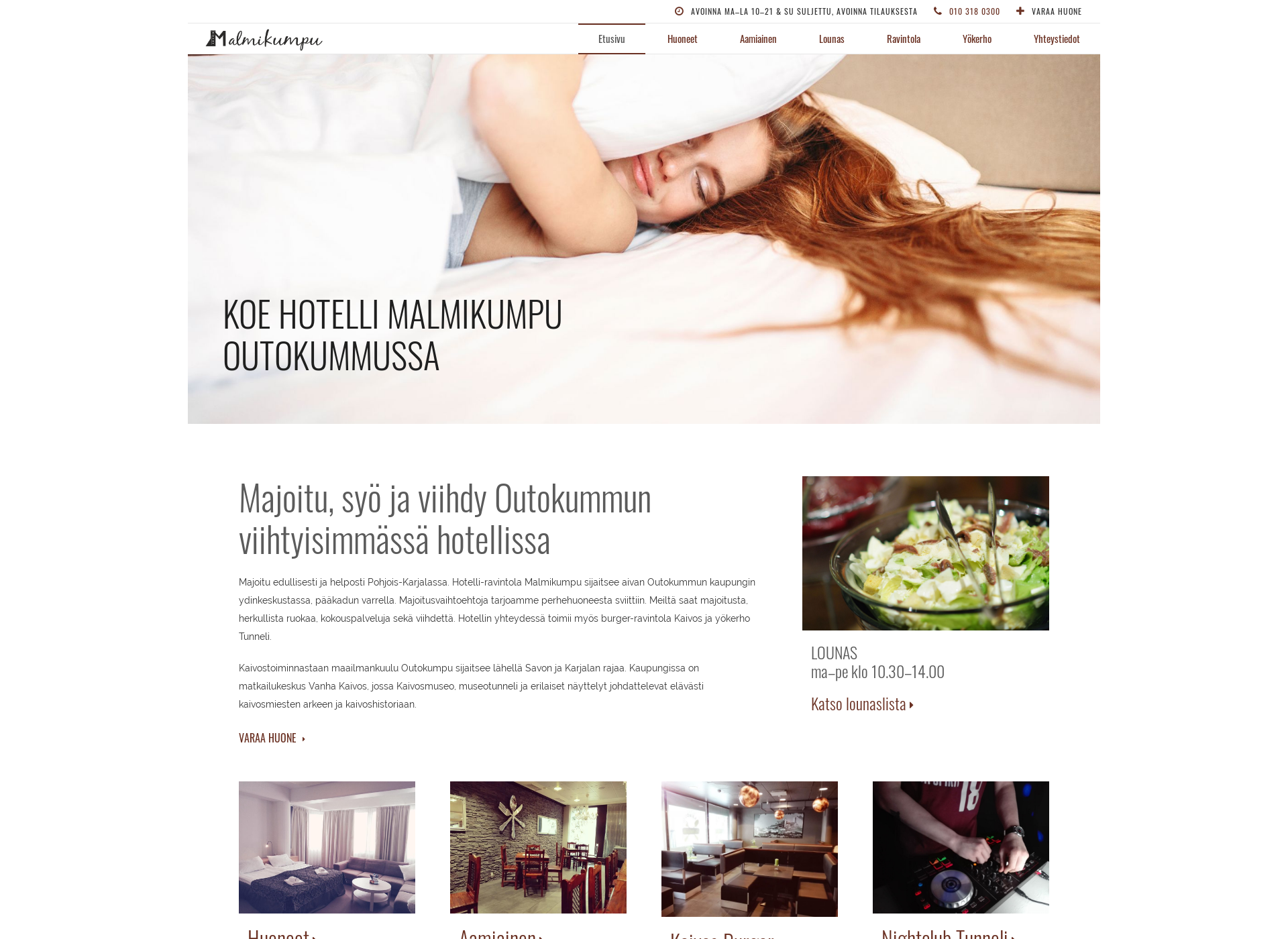 Screenshot for malmikumpu.fi