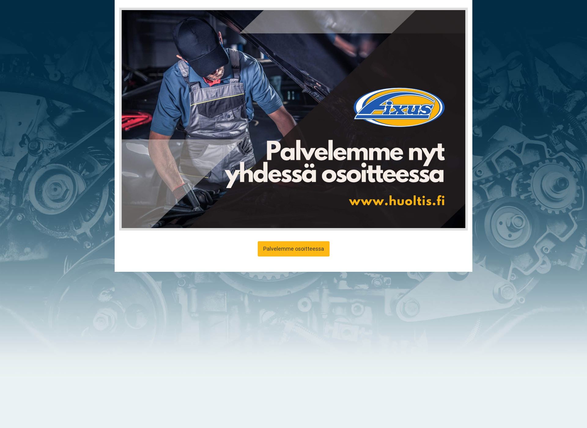 Skärmdump för malminkartanonautohuolto.fi