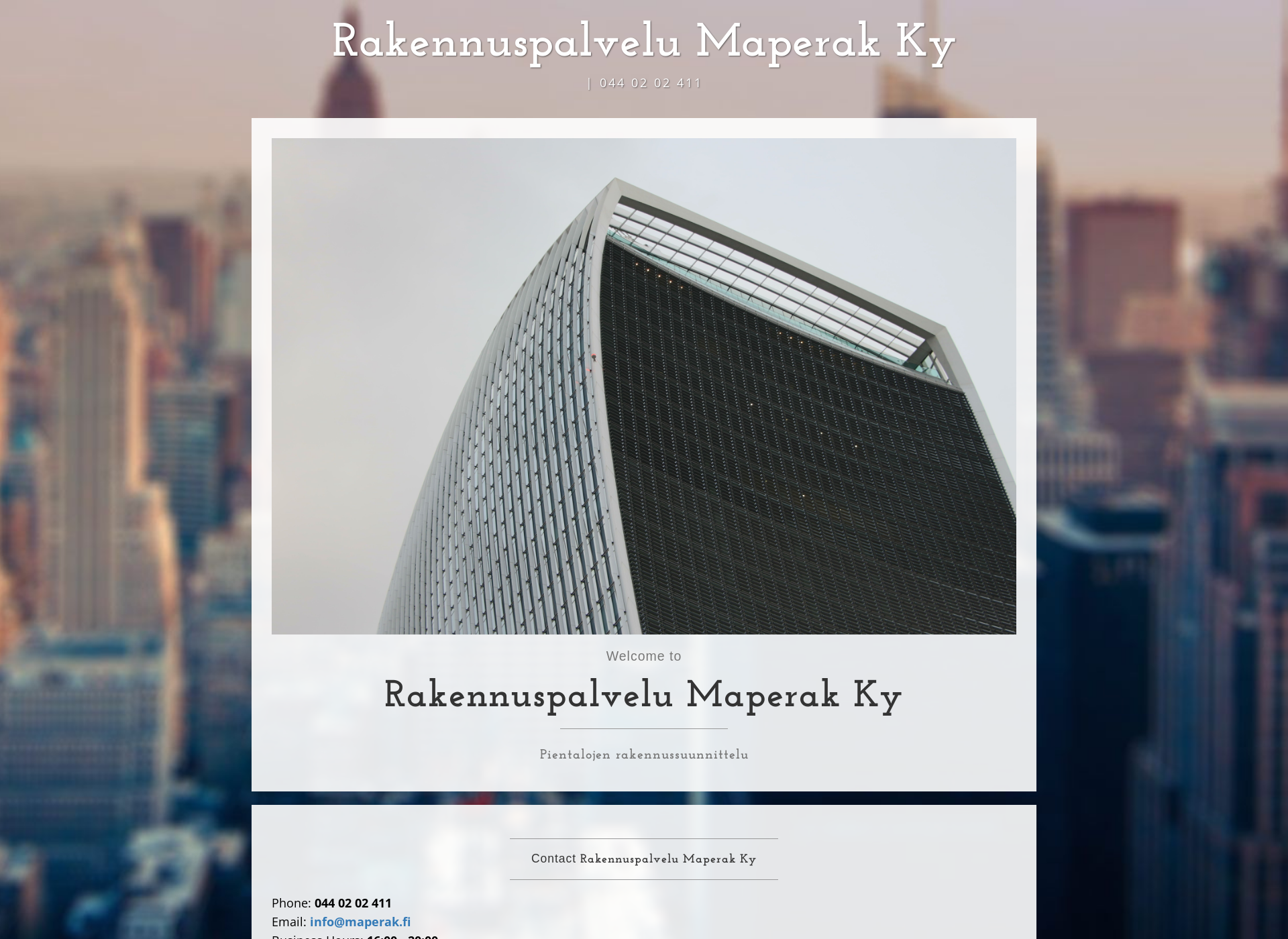 Screenshot for maperak.fi