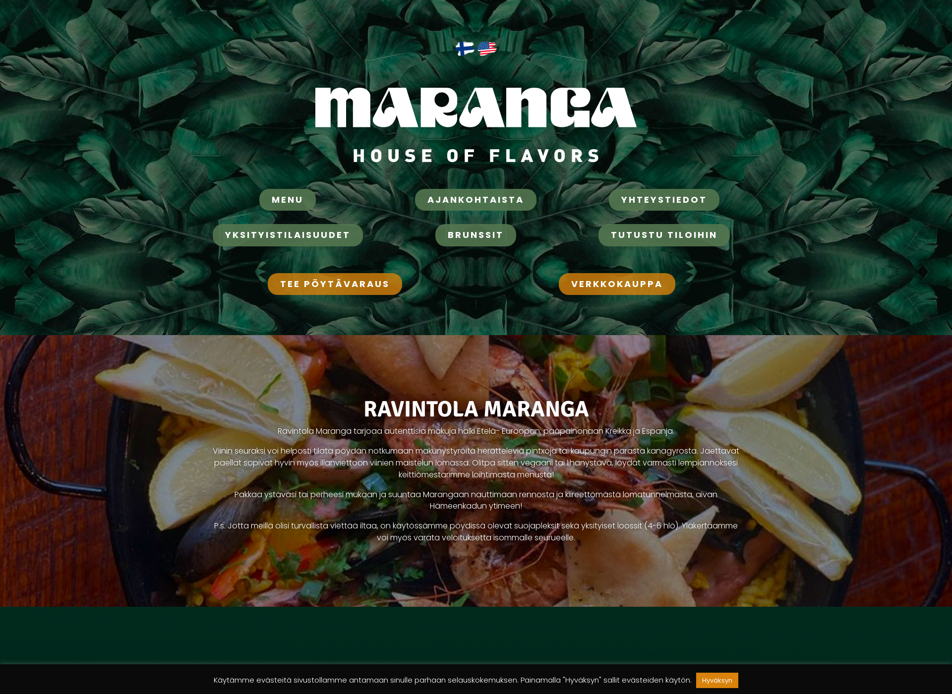 Screenshot for maranga.fi