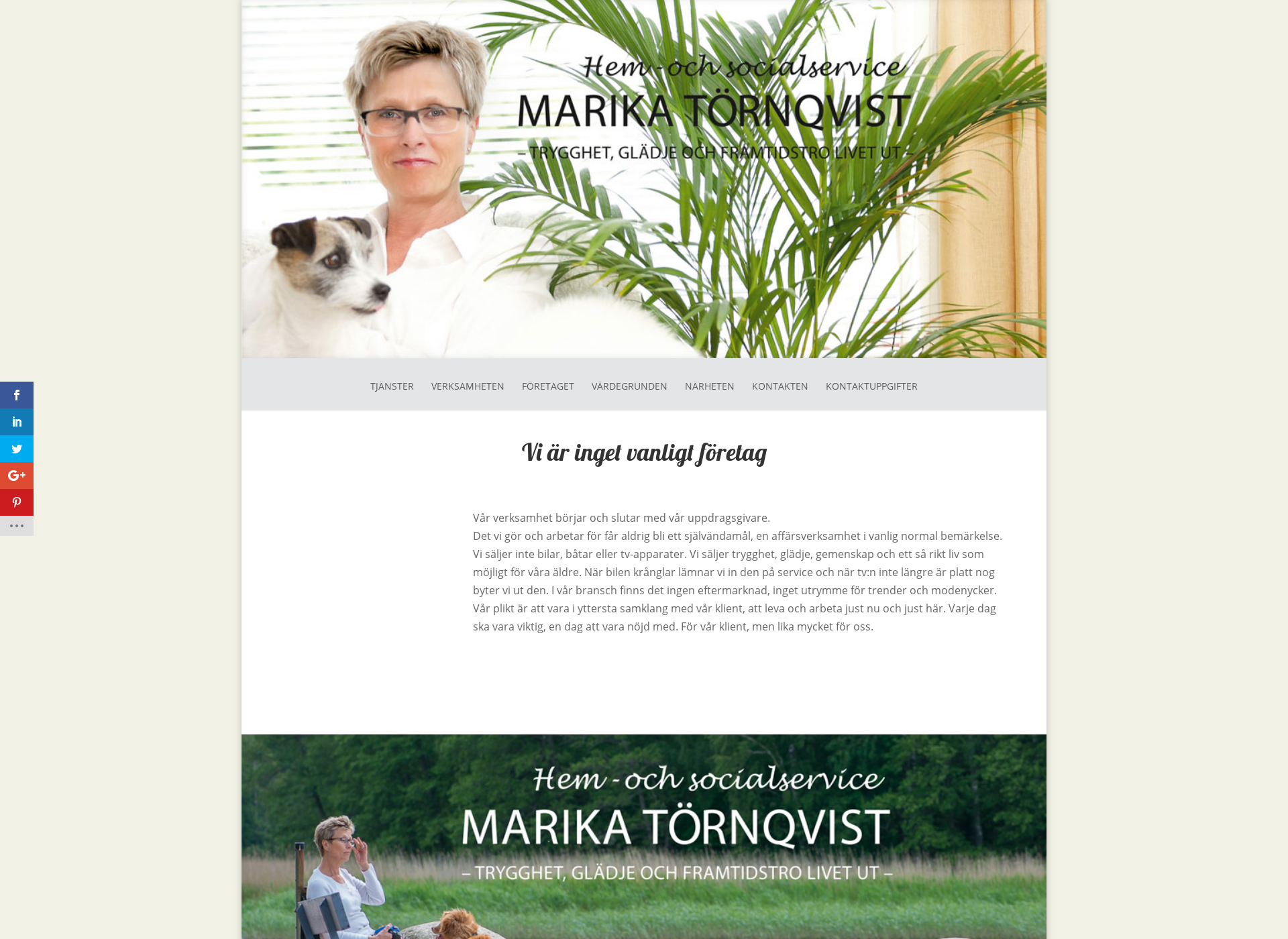Screenshot for marikashemservice.fi