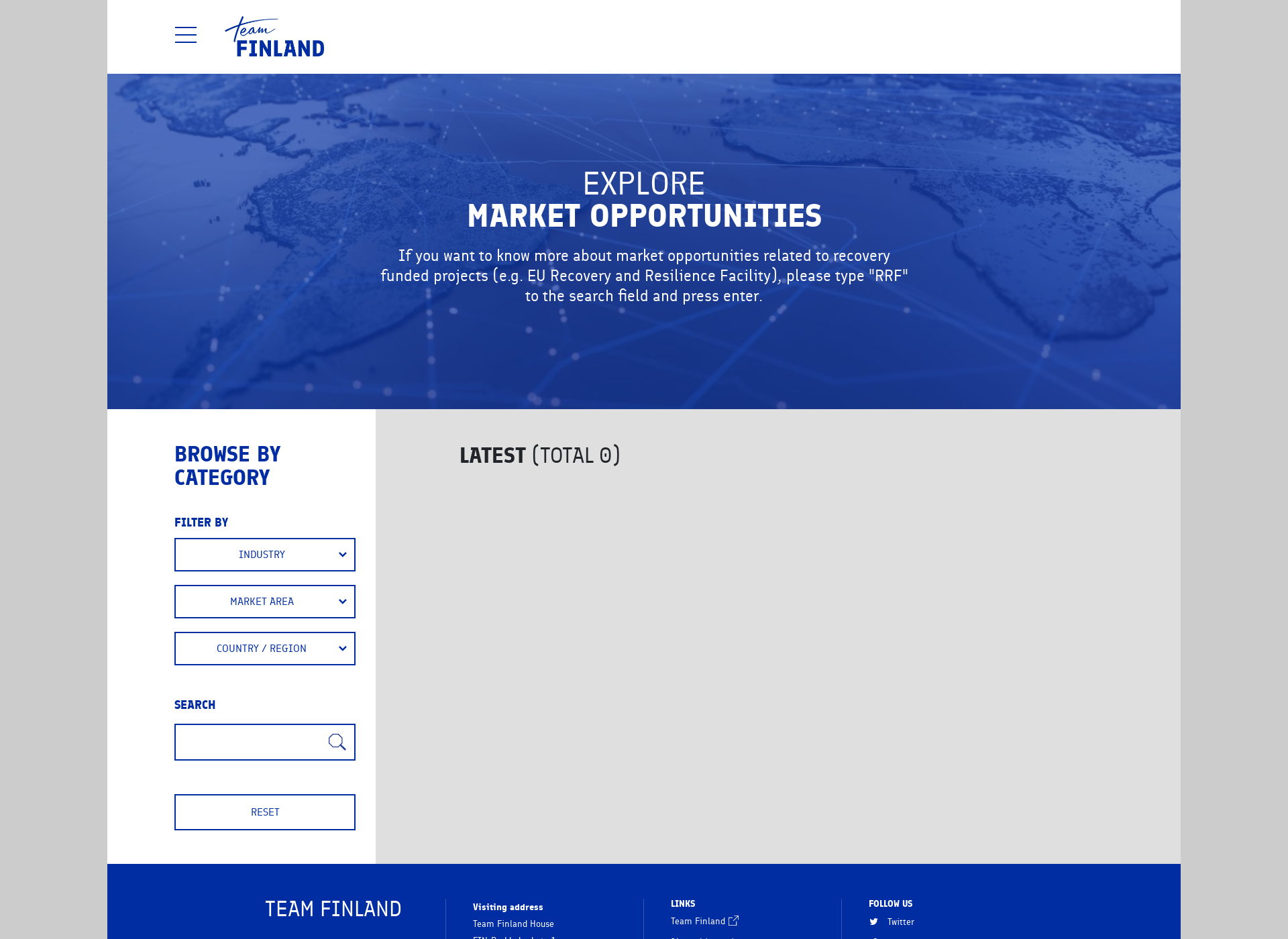 Screenshot for marketopportunities.fi