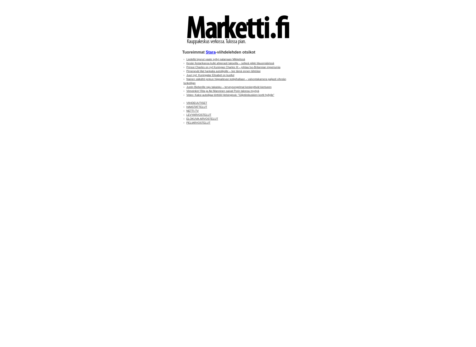 Screenshot for marketti.fi