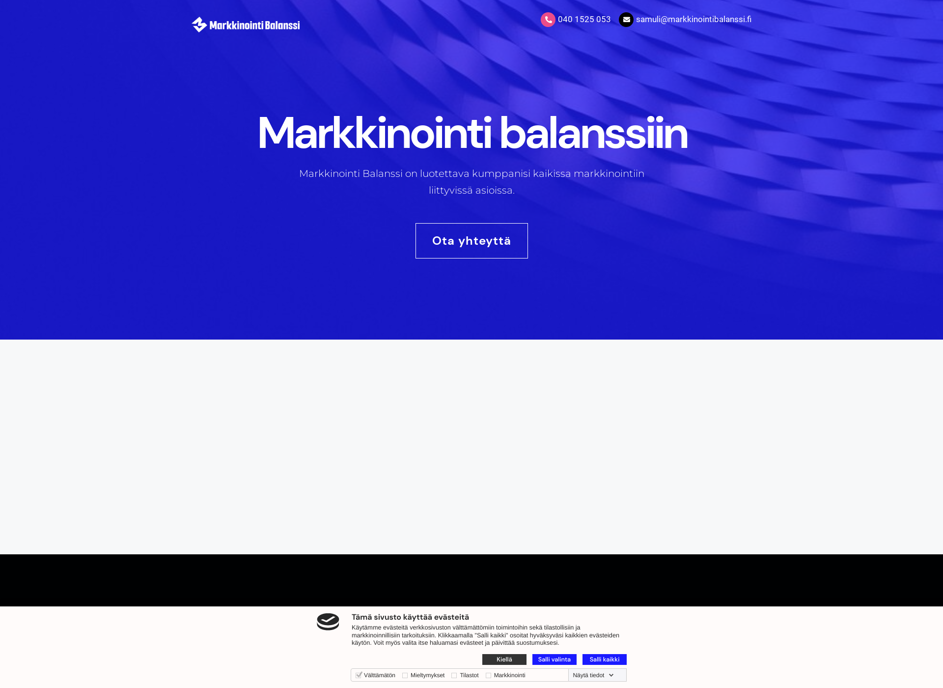 Screenshot for markkinointibalanssi.fi