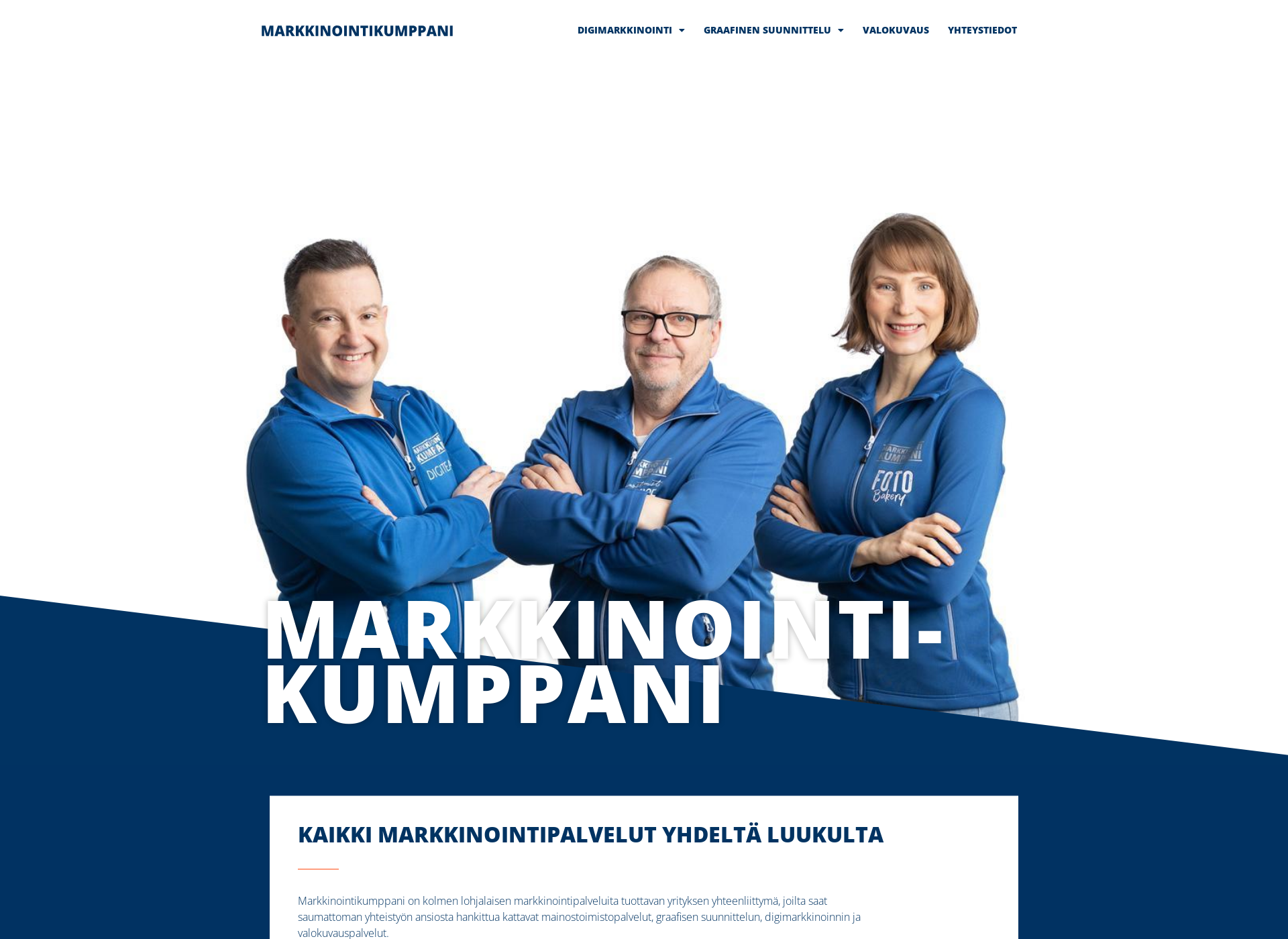 Screenshot for markkinointikumppani.fi