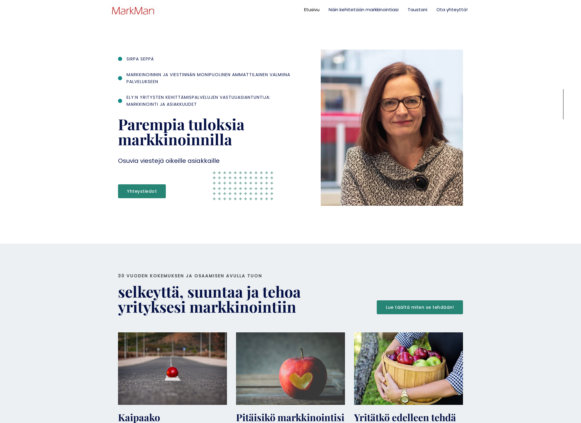 Screenshot for markman.fi