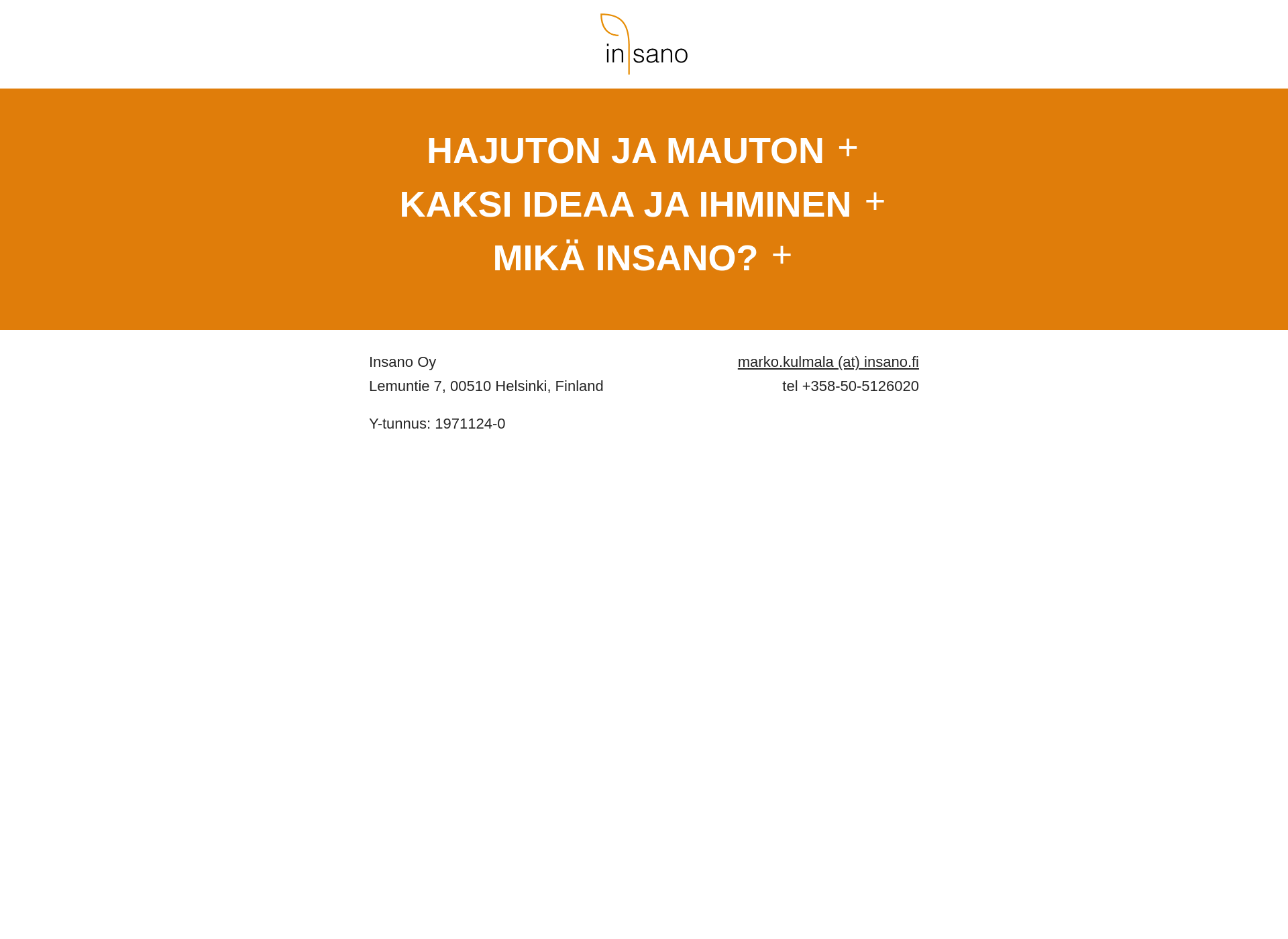 Skärmdump för markokulmalanfirma.fi