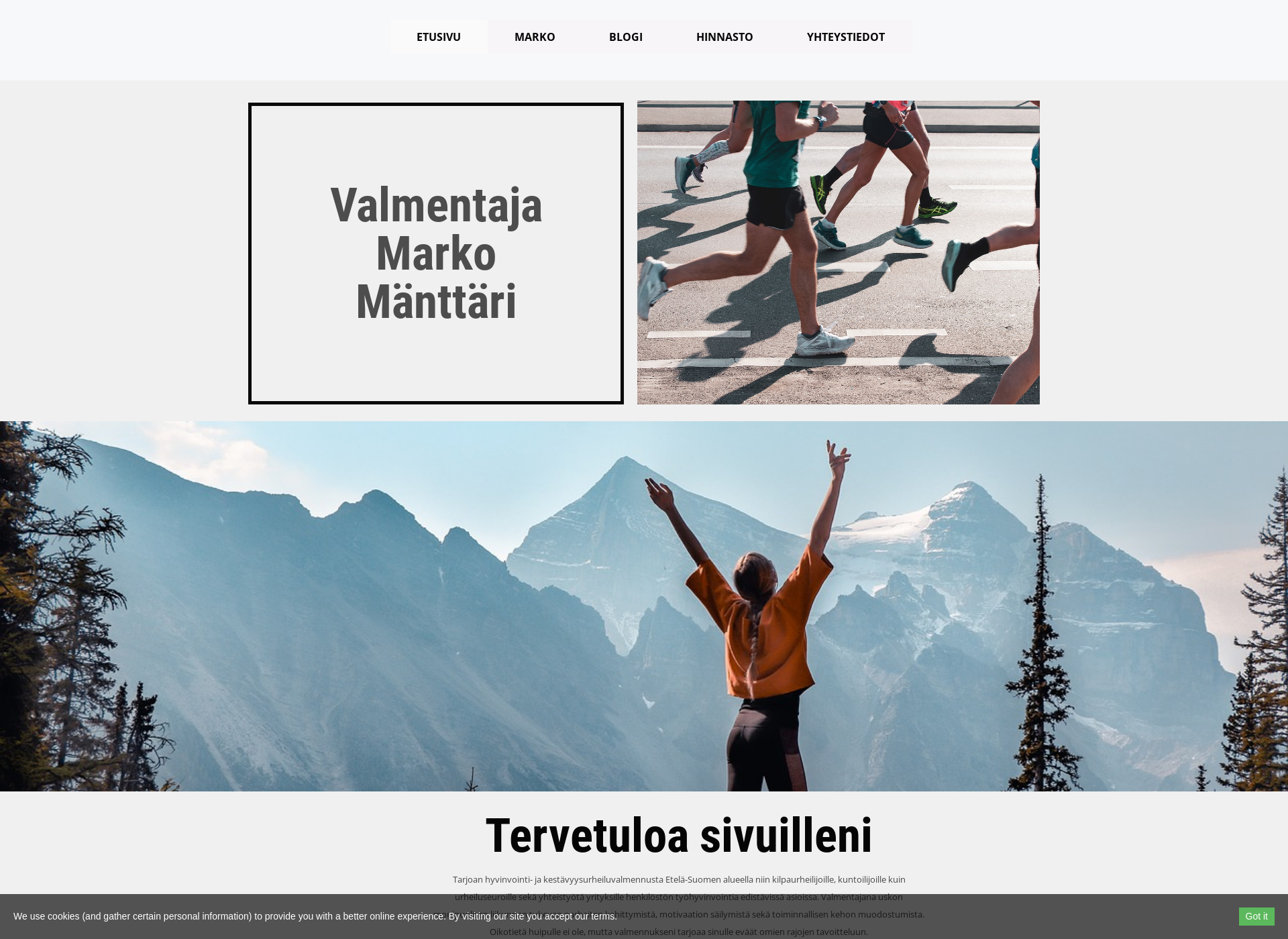 Screenshot for markomanttari.fi