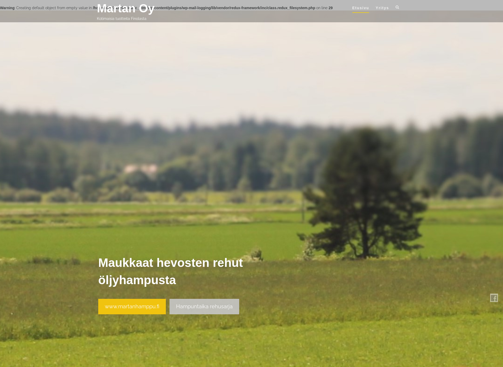 Screenshot for martan.fi