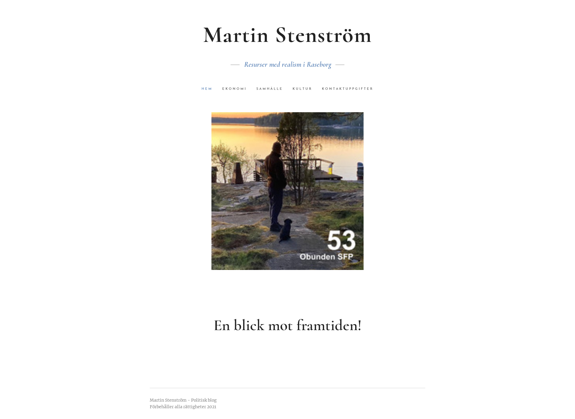 Skärmdump för martinstenstrom.fi