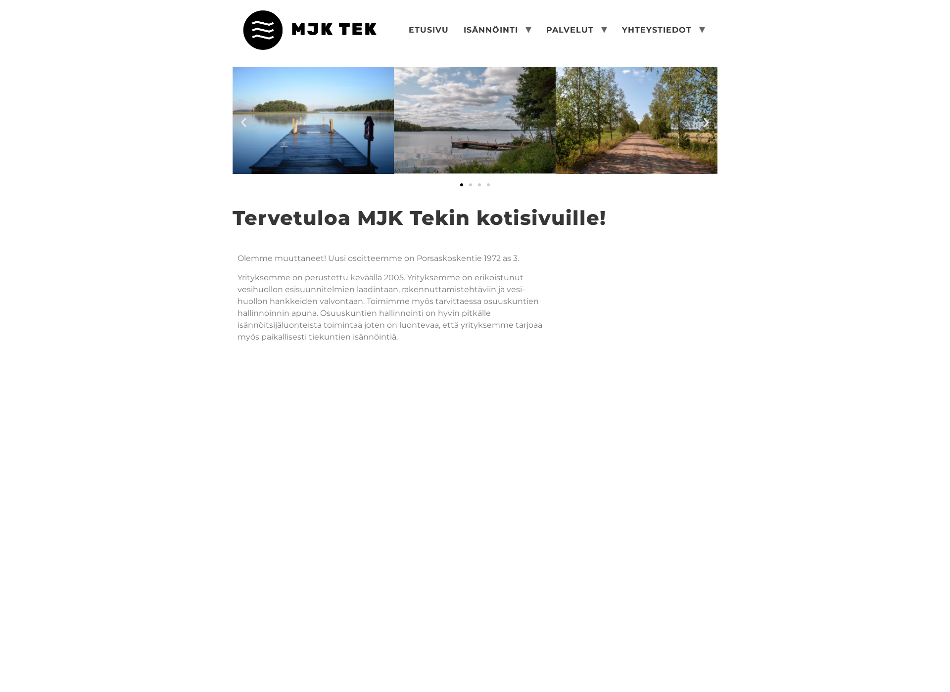 Screenshot for marttikaariainen.fi