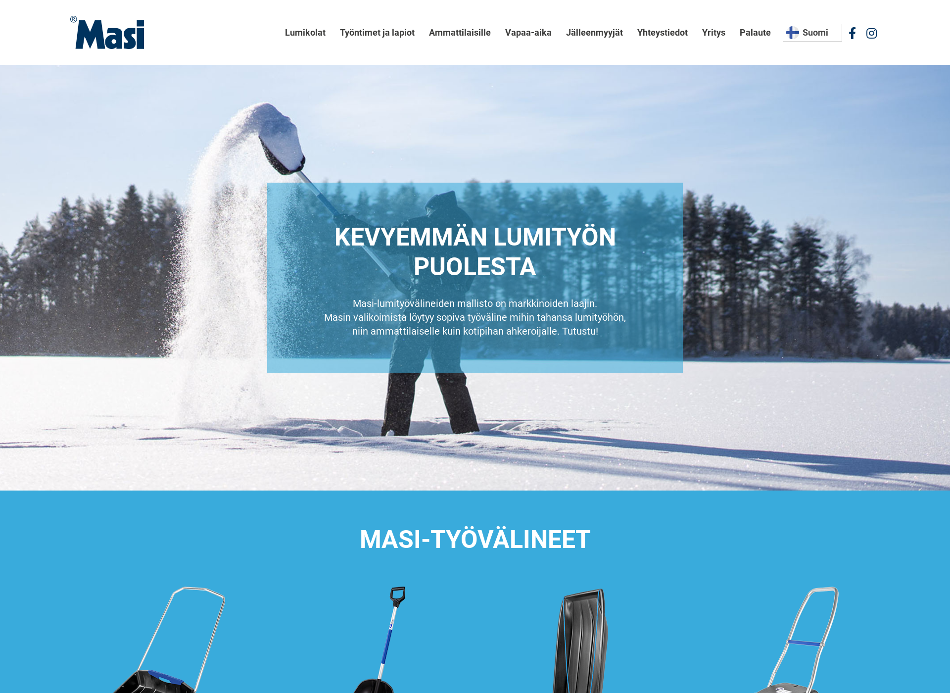 Screenshot for masitools.fi