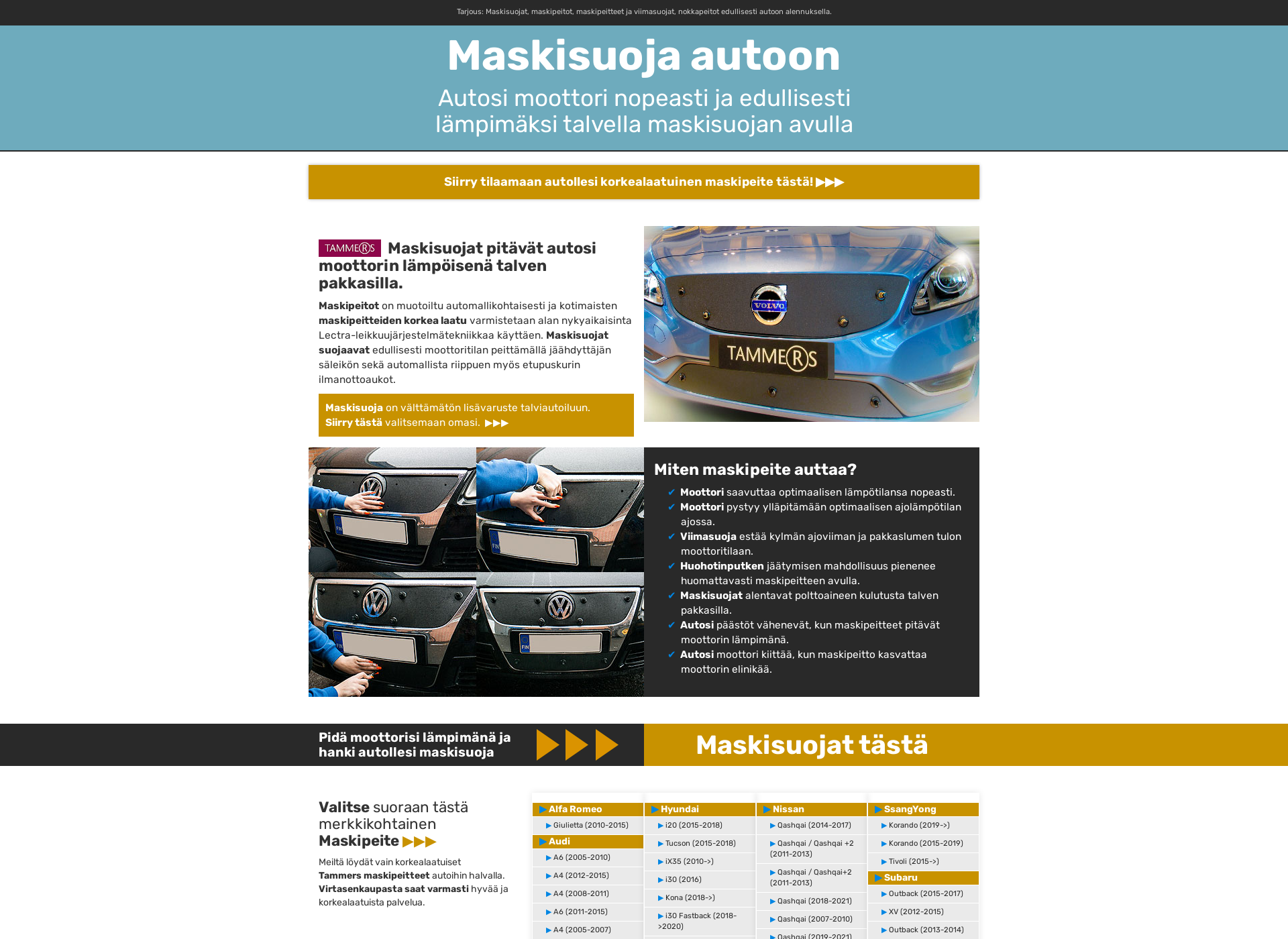 Screenshot for maskisuoja.fi