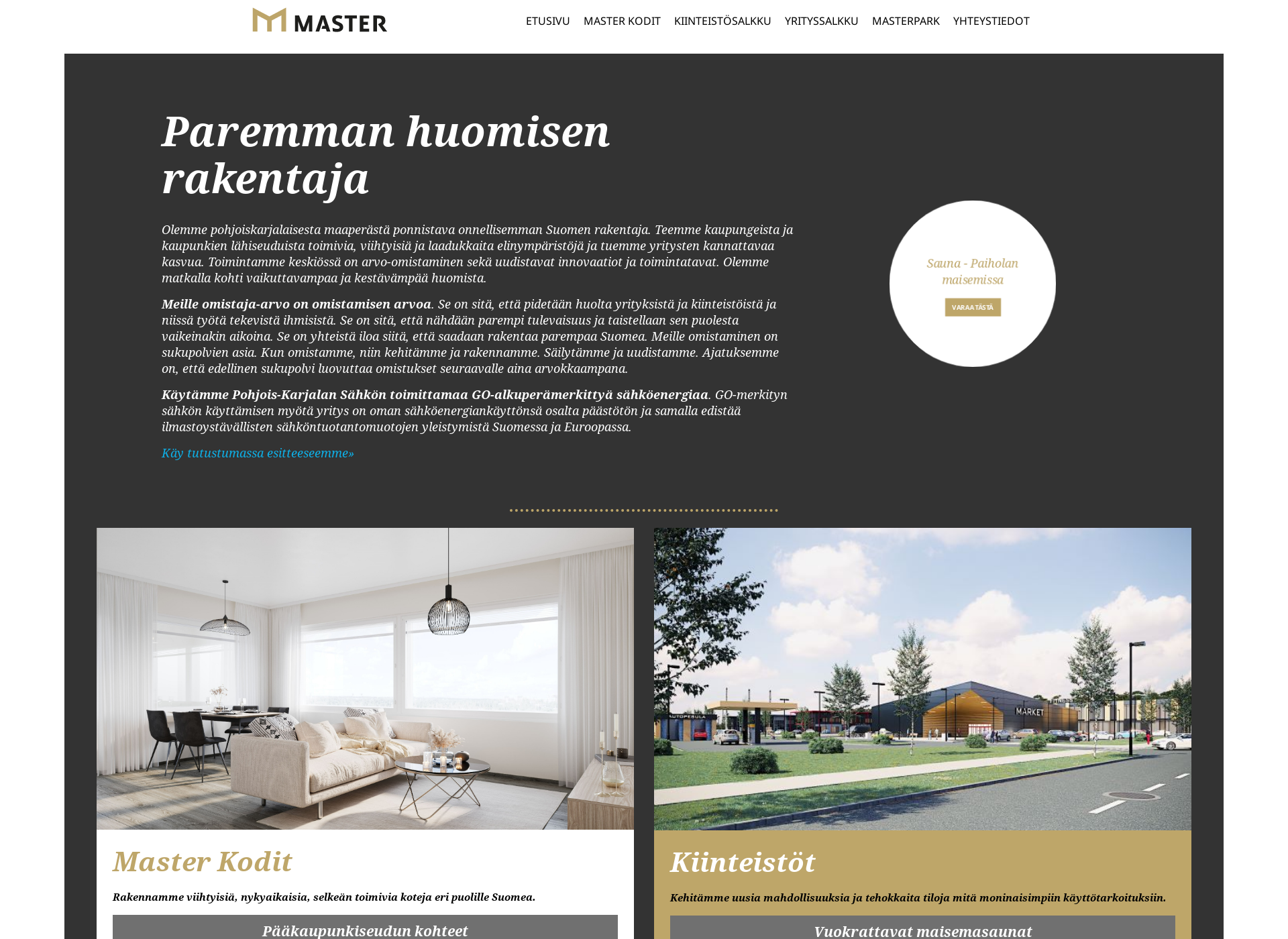 Screenshot for masteryhtiot.fi