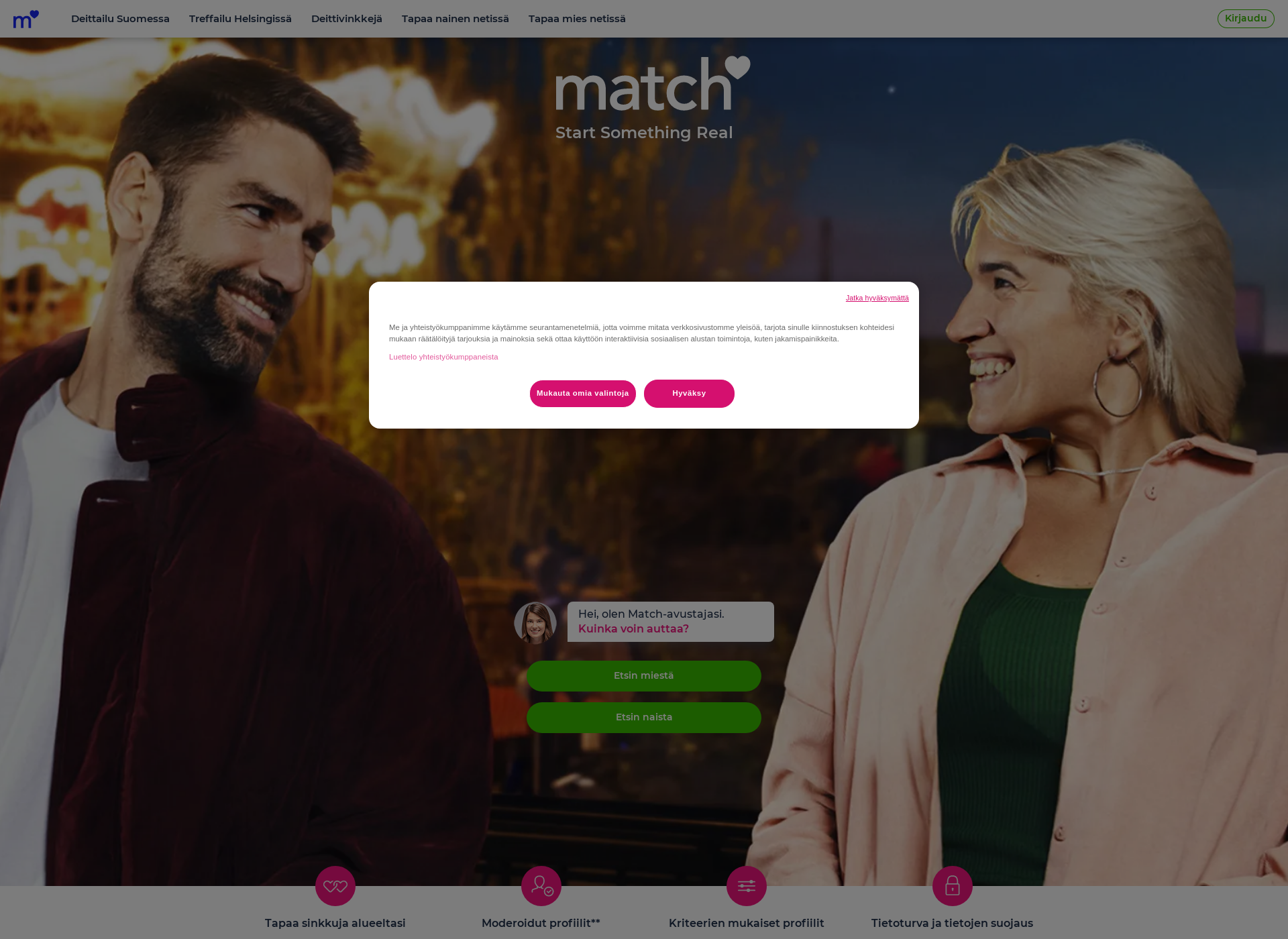 Screenshot for match.fi