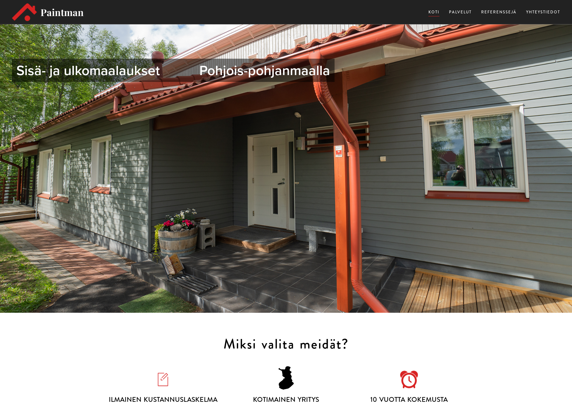 Screenshot for matiaslohi.fi
